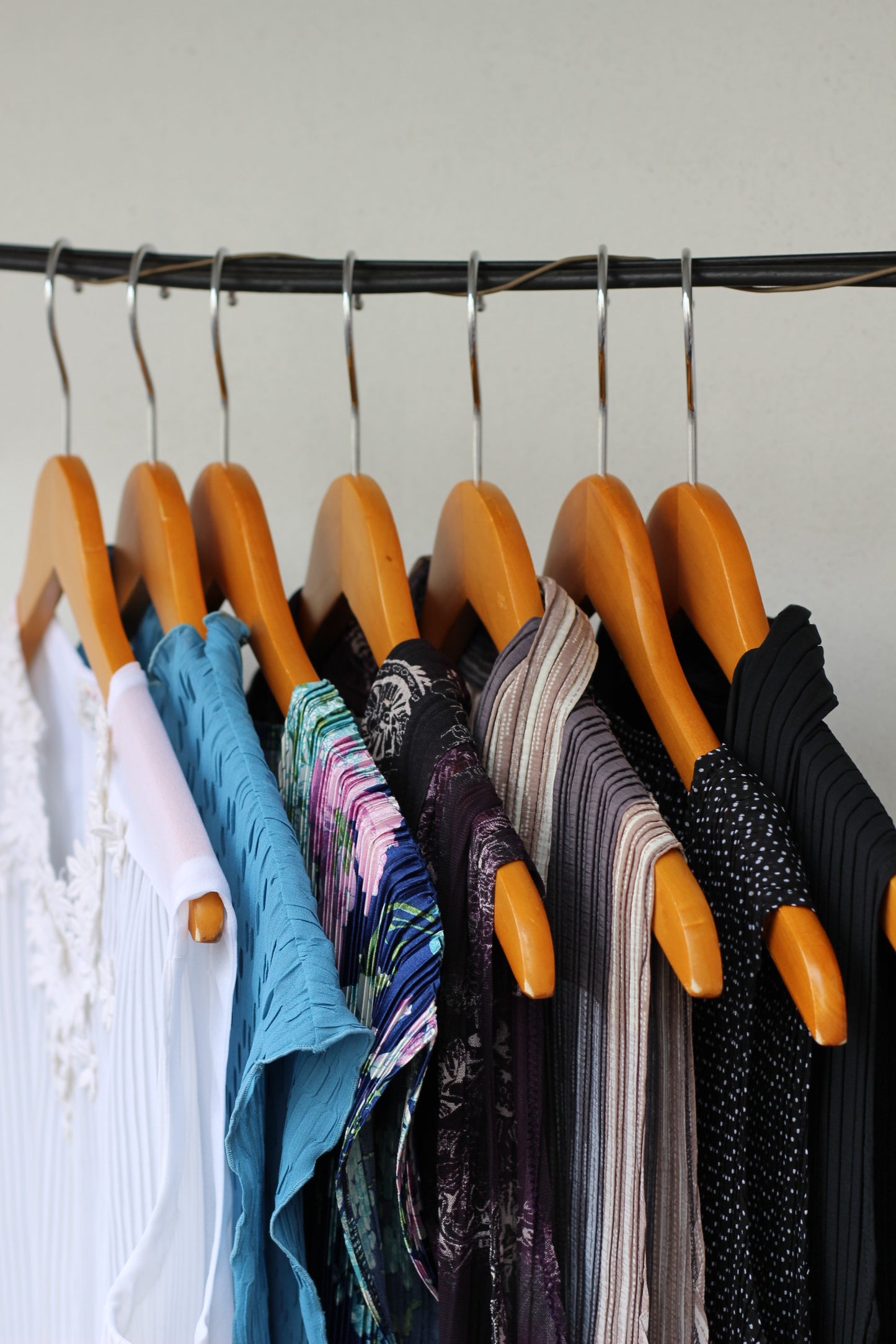 Vintage Pleats No Sleeve Blouse x7点