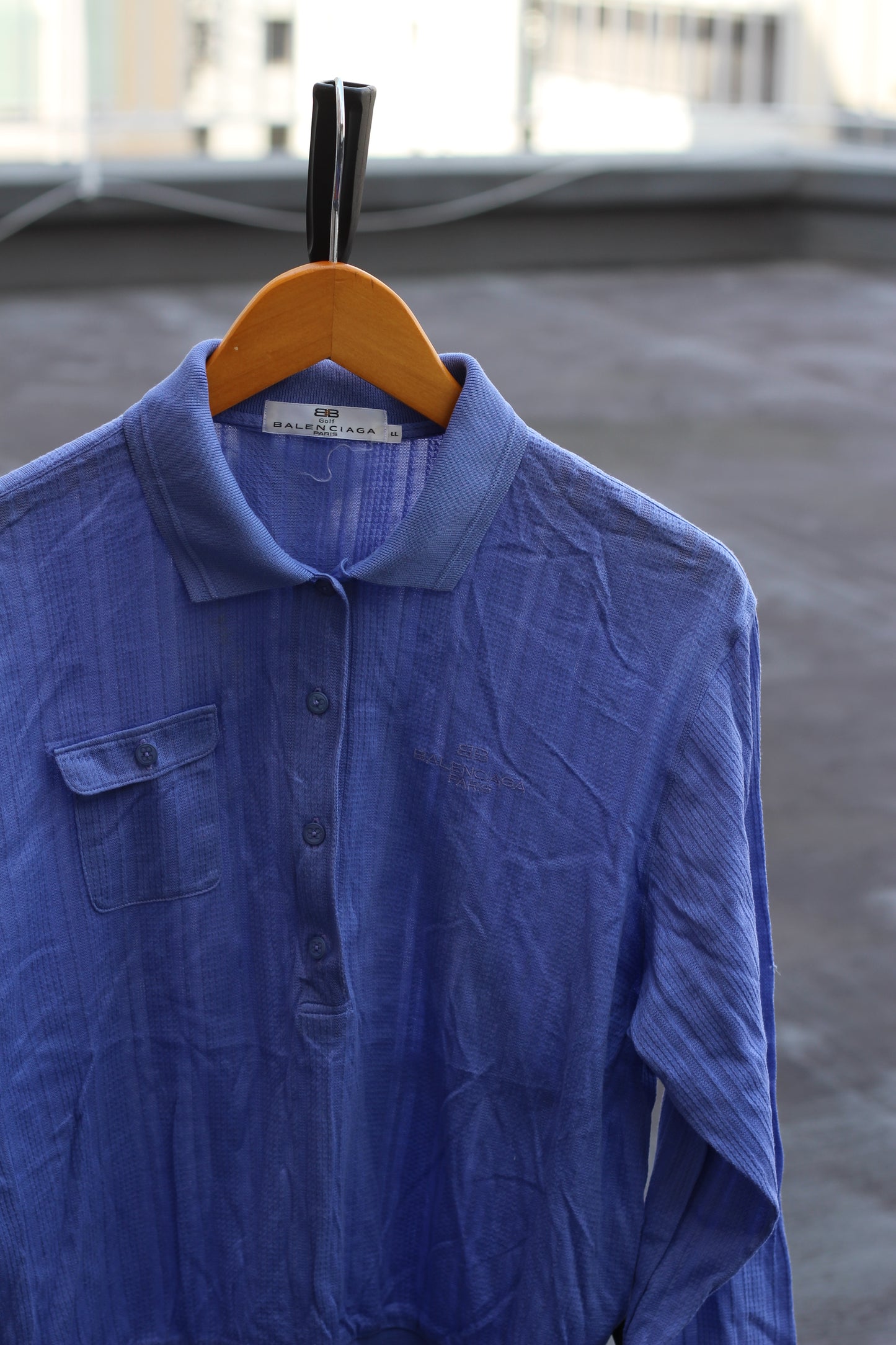 Old Balenciaga Long Sleeve Polo Shirt set x2点