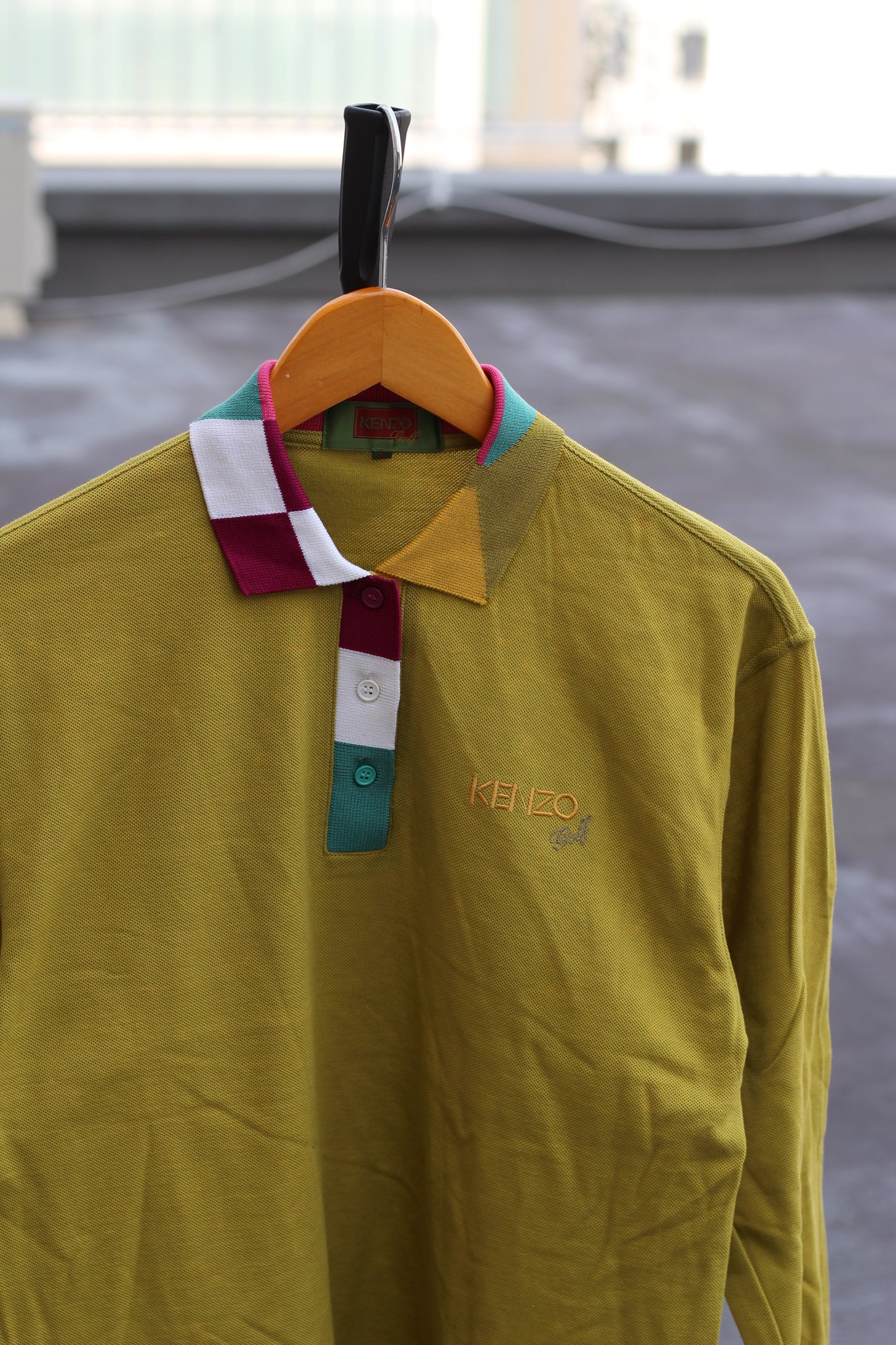 Old KENZO Long Sleeve Polo Shirt set x2点