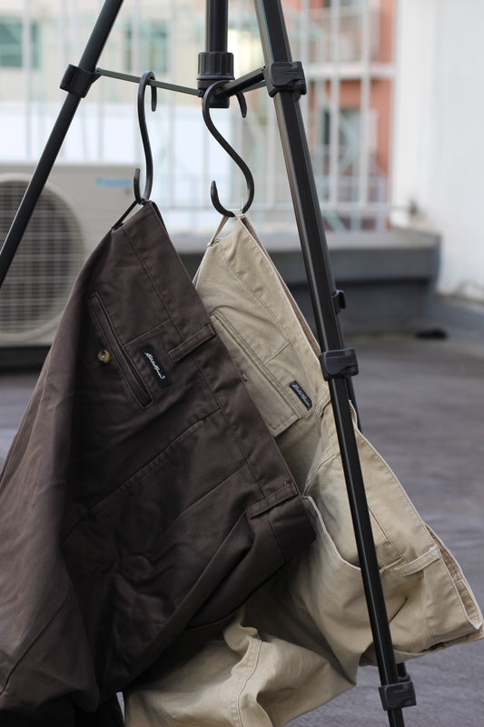 Men's Eddie Bauer Beige Wide Leg Bottoms x3点