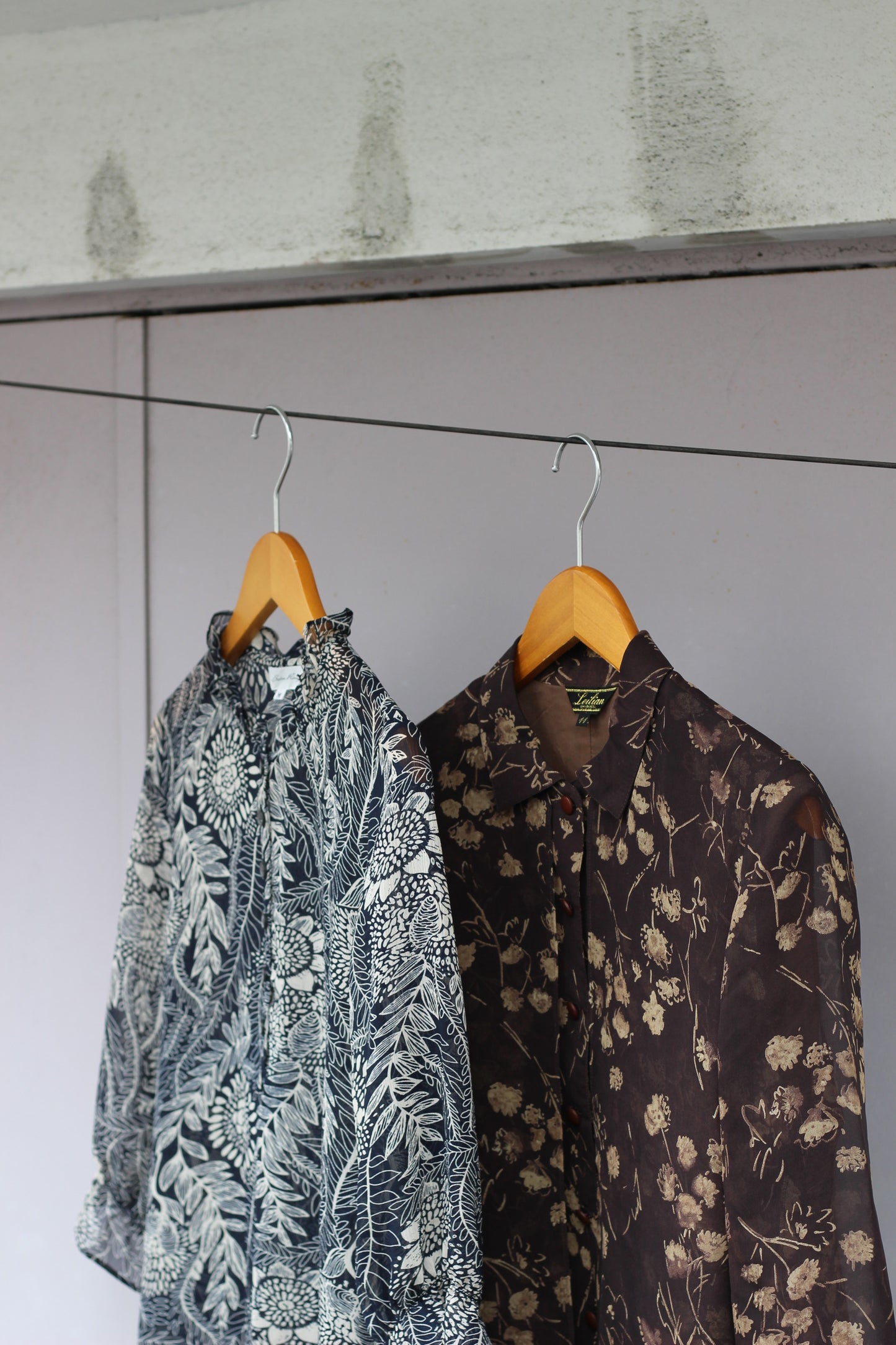 Vintage Design Sheer Blouse x10点