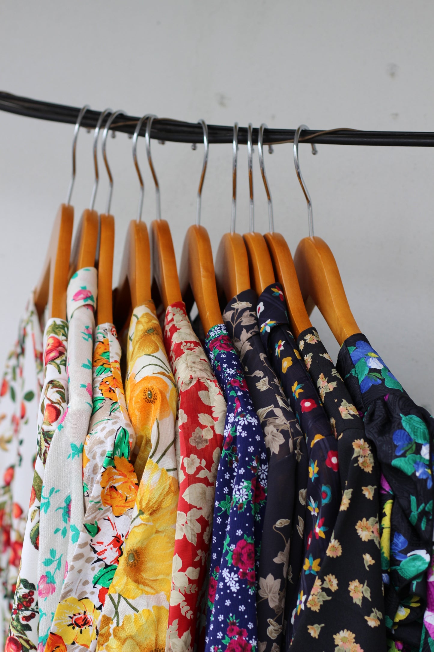 Vintage Flower Short Sleeve Blouse x10点