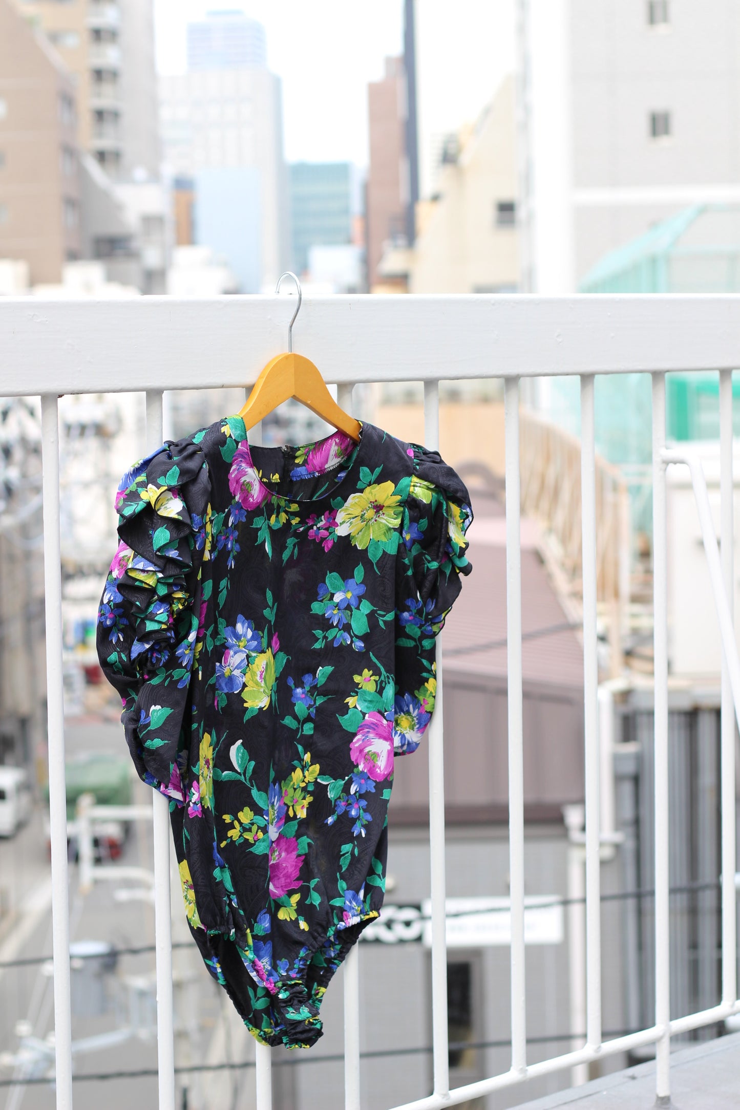 Vintage Flower Short Sleeve Blouse x10点