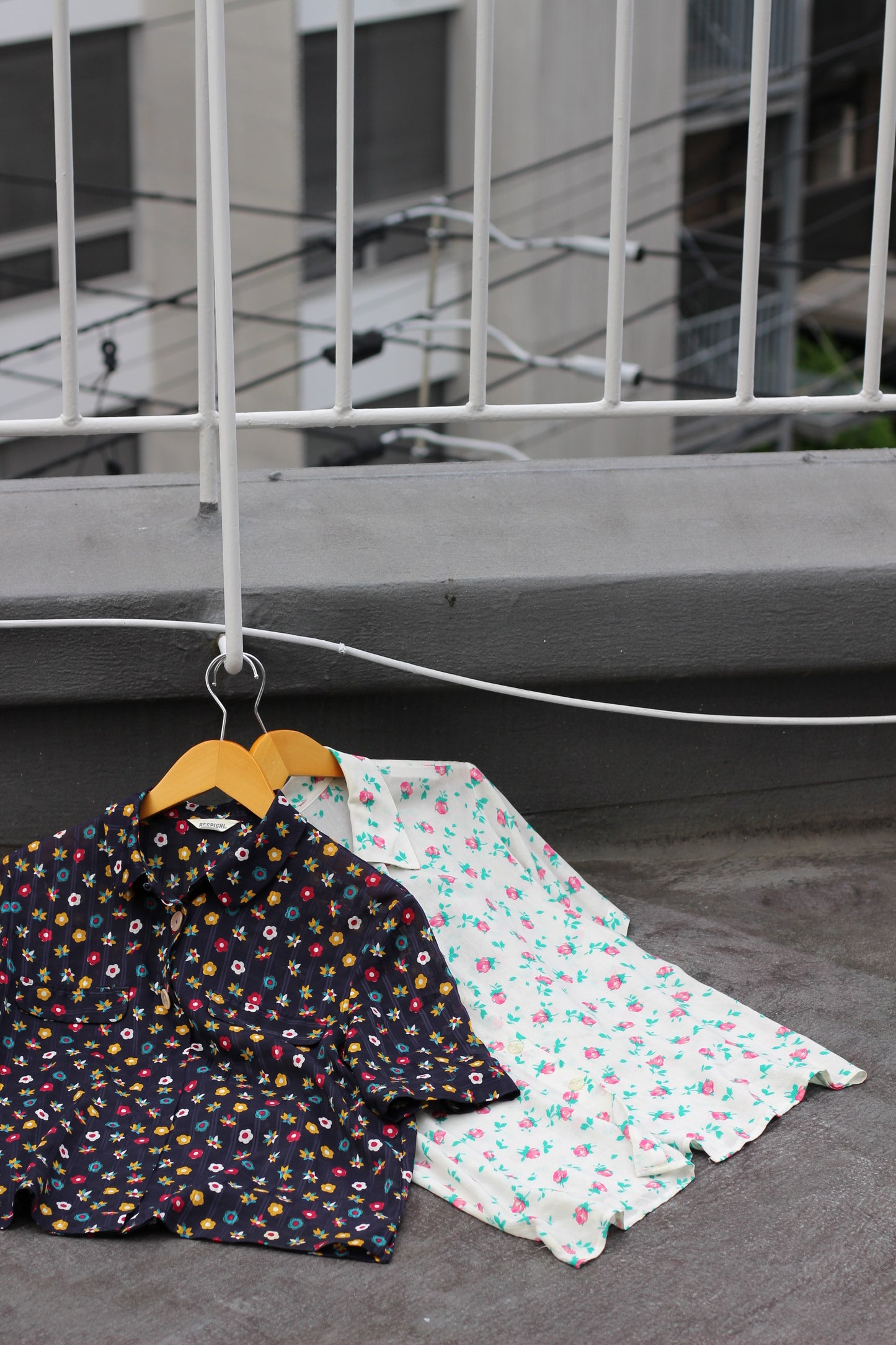 Vintage Flower Short Sleeve Blouse x10点