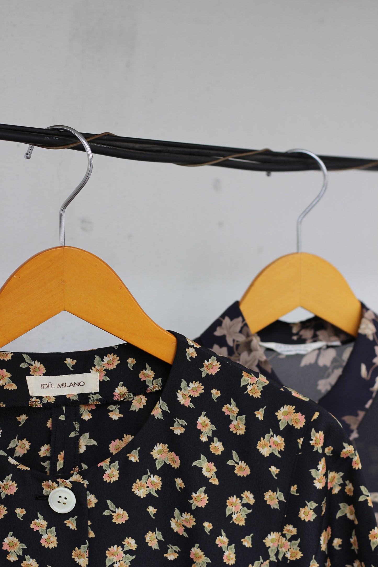 Vintage Flower Short Sleeve Blouse x10点