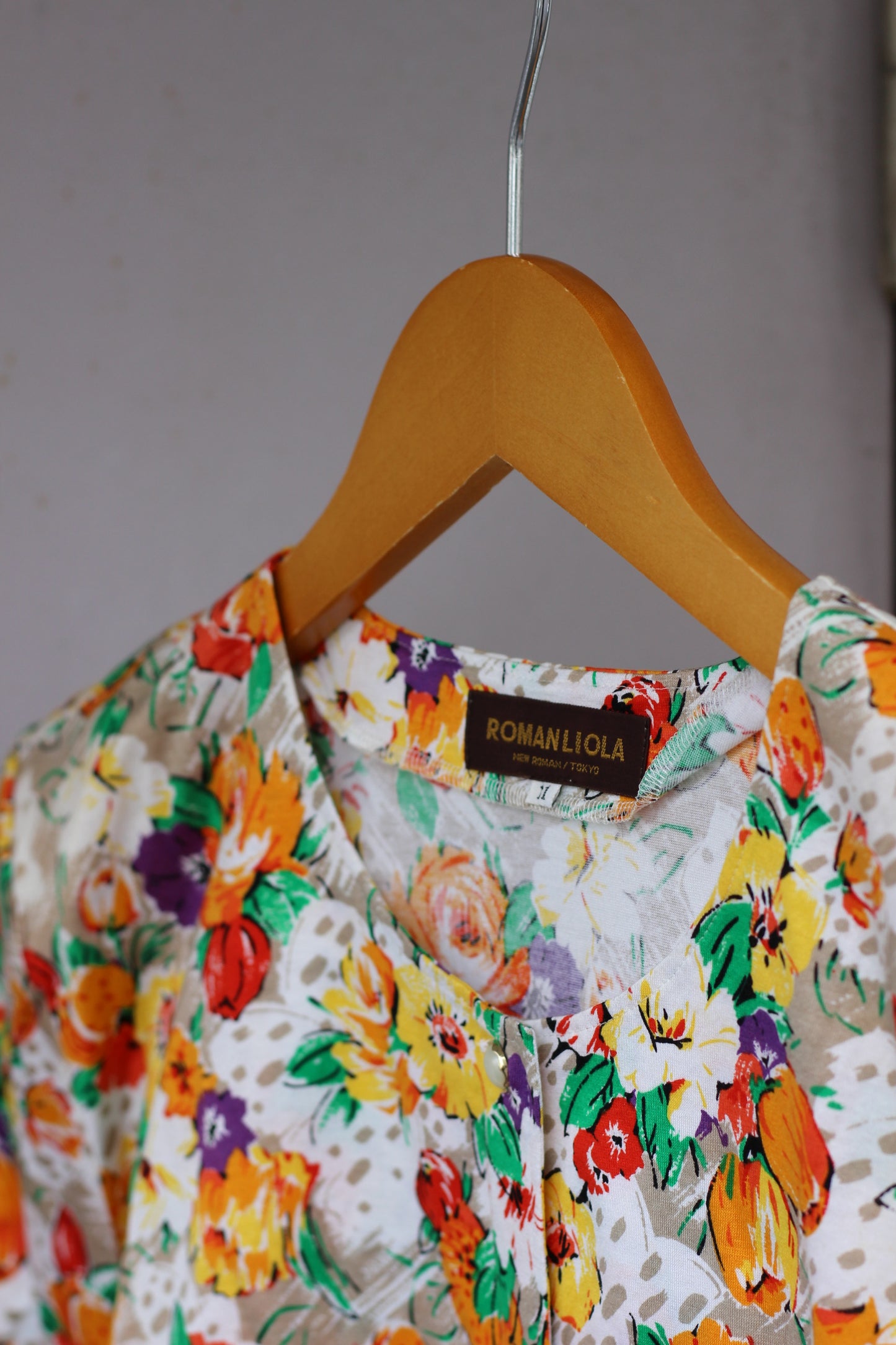 Vintage Flower Short Sleeve Blouse x10点