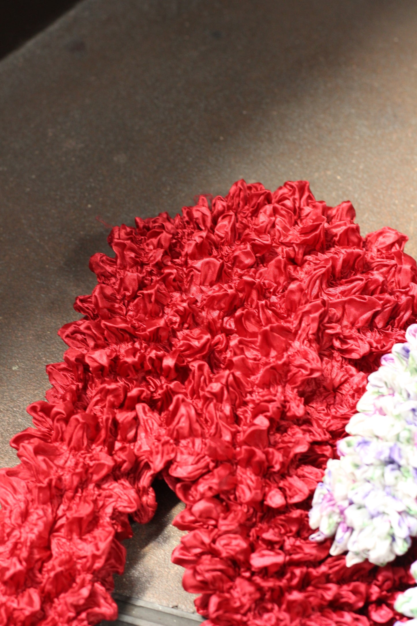 Vintage Flower Popcorn & Pleats Top x5点