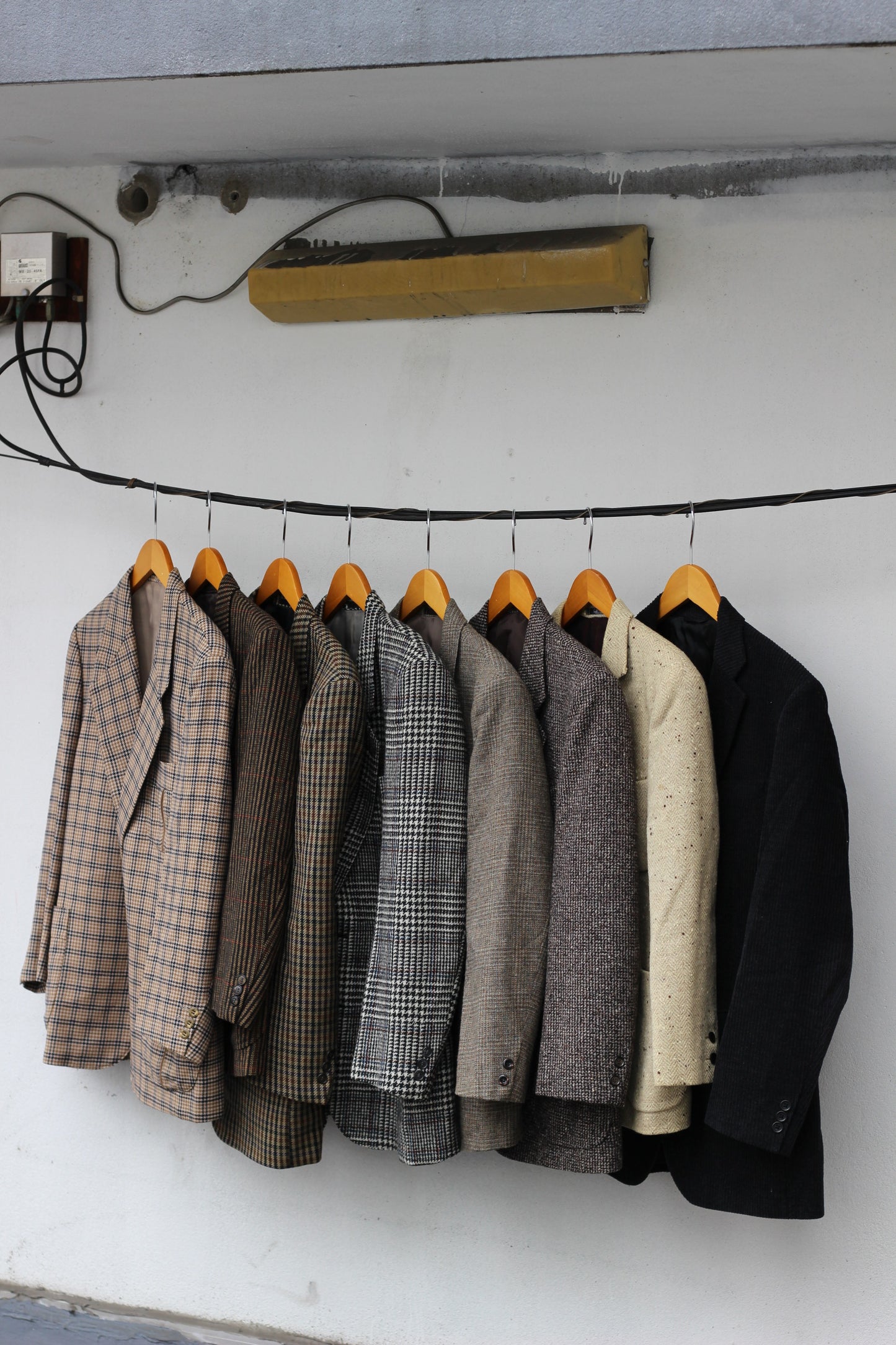 Men's high-grade wool tailored jacket x8点