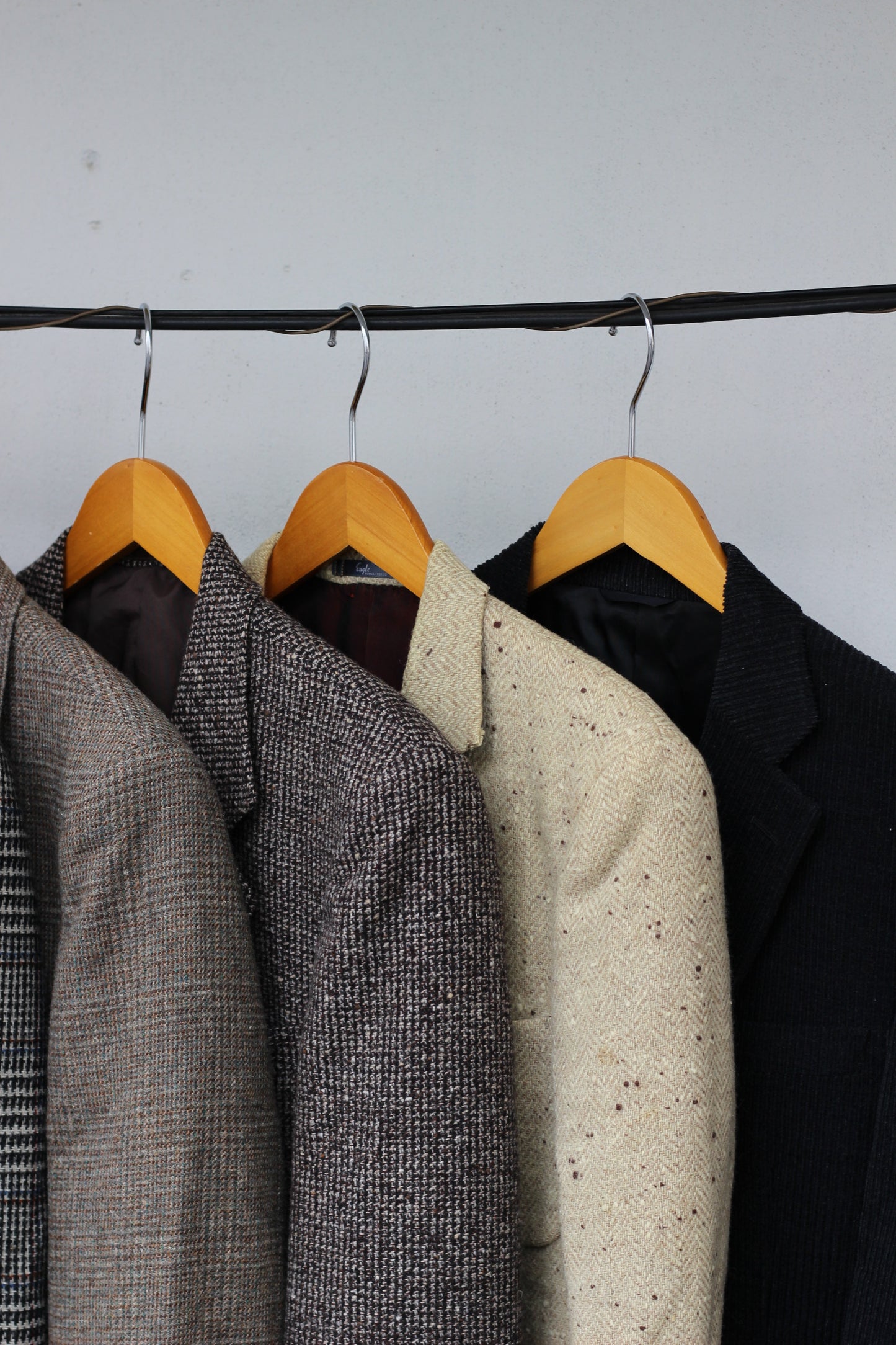 Men's high-grade wool tailored jacket x8点