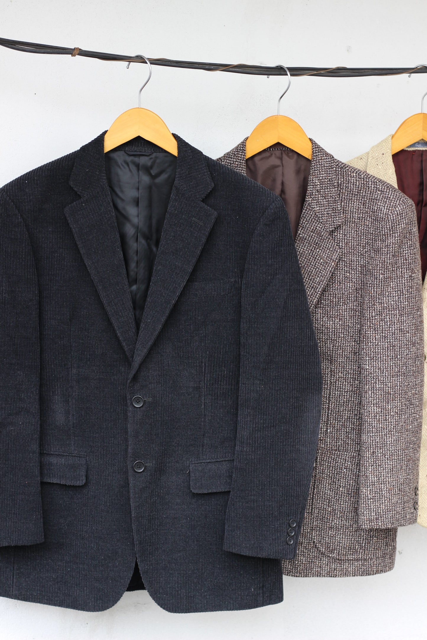 Men's high-grade wool tailored jacket x8点