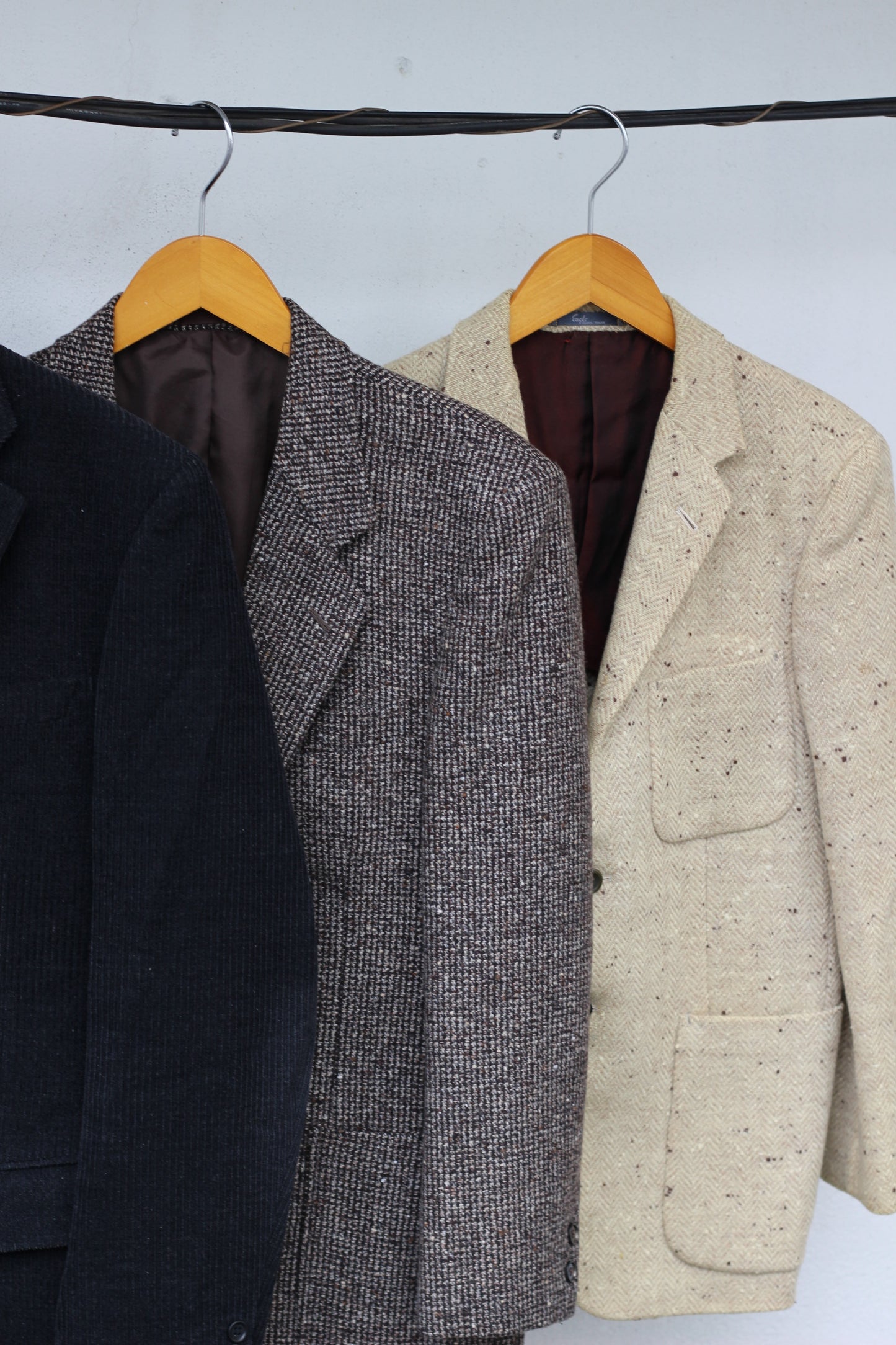 Men's high-grade wool tailored jacket x8点