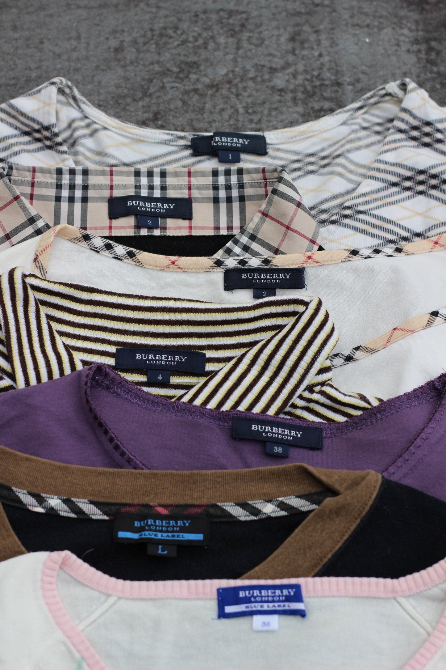 Y2K Style Burberry T-Shirt x8点