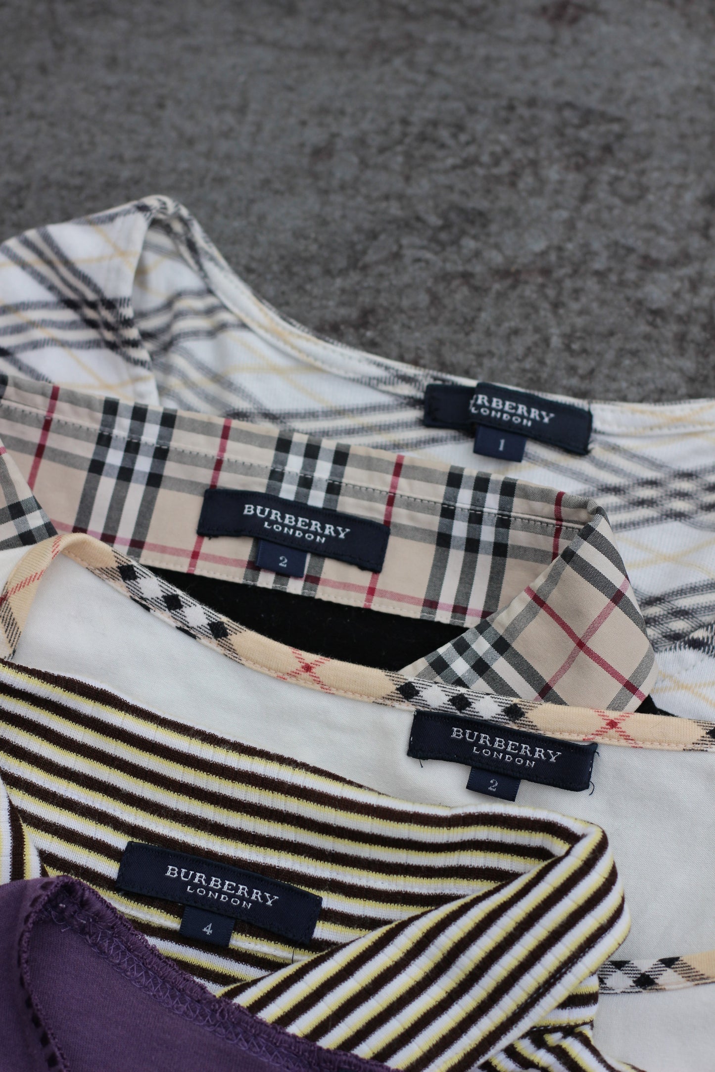 Y2K Style Burberry T-Shirt x8点