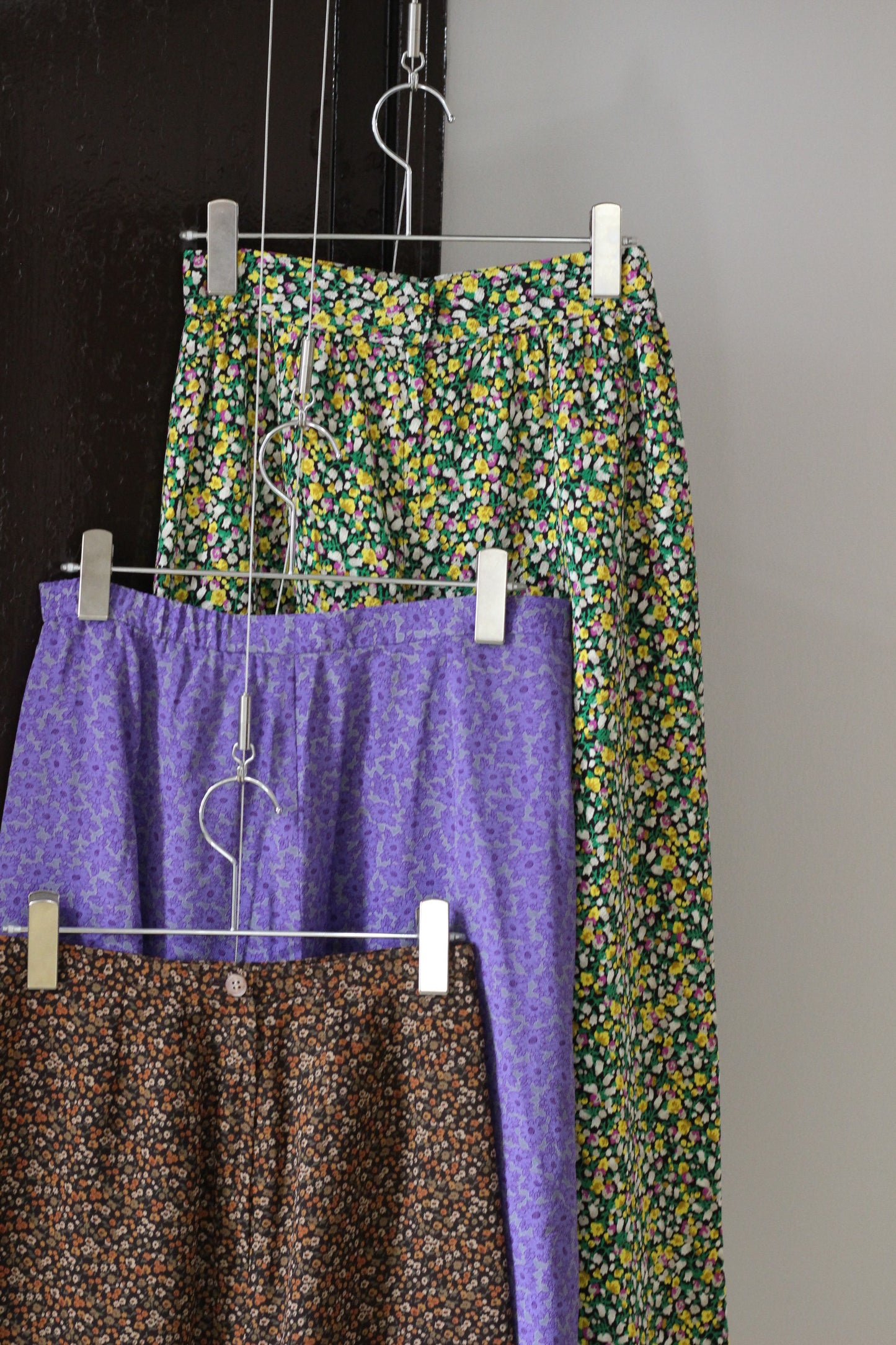 Vintage Flower Design Skirt x3点