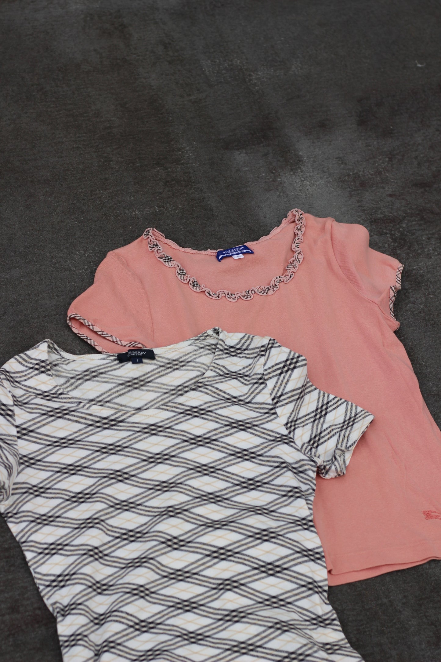 Y2K Style Burberry T-Shirt x8点