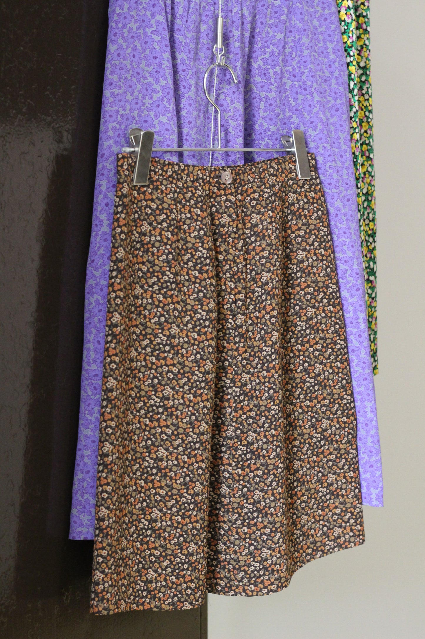 Vintage Flower Design Skirt x3点