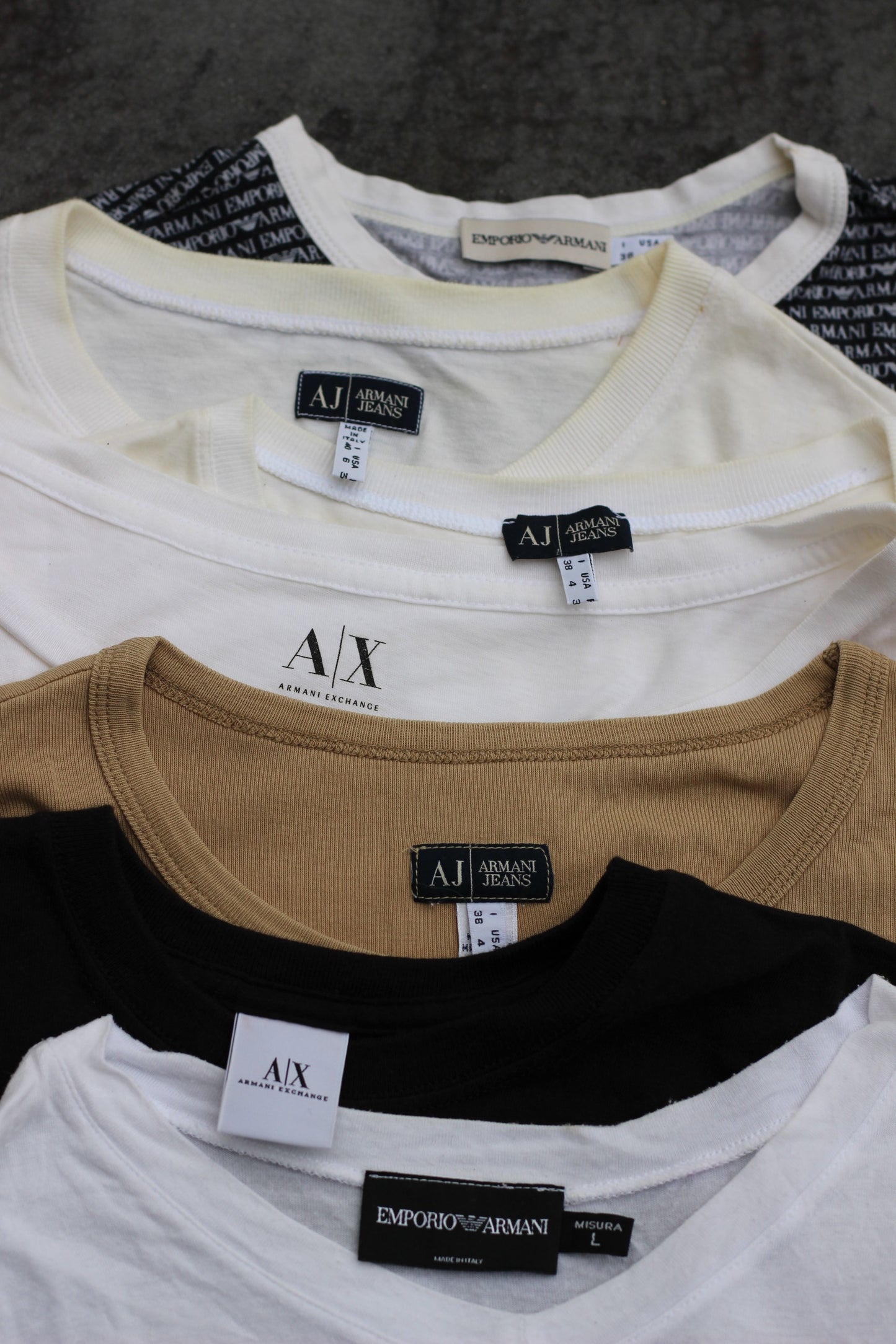 Y2K Style Armani T-Shirt x11点