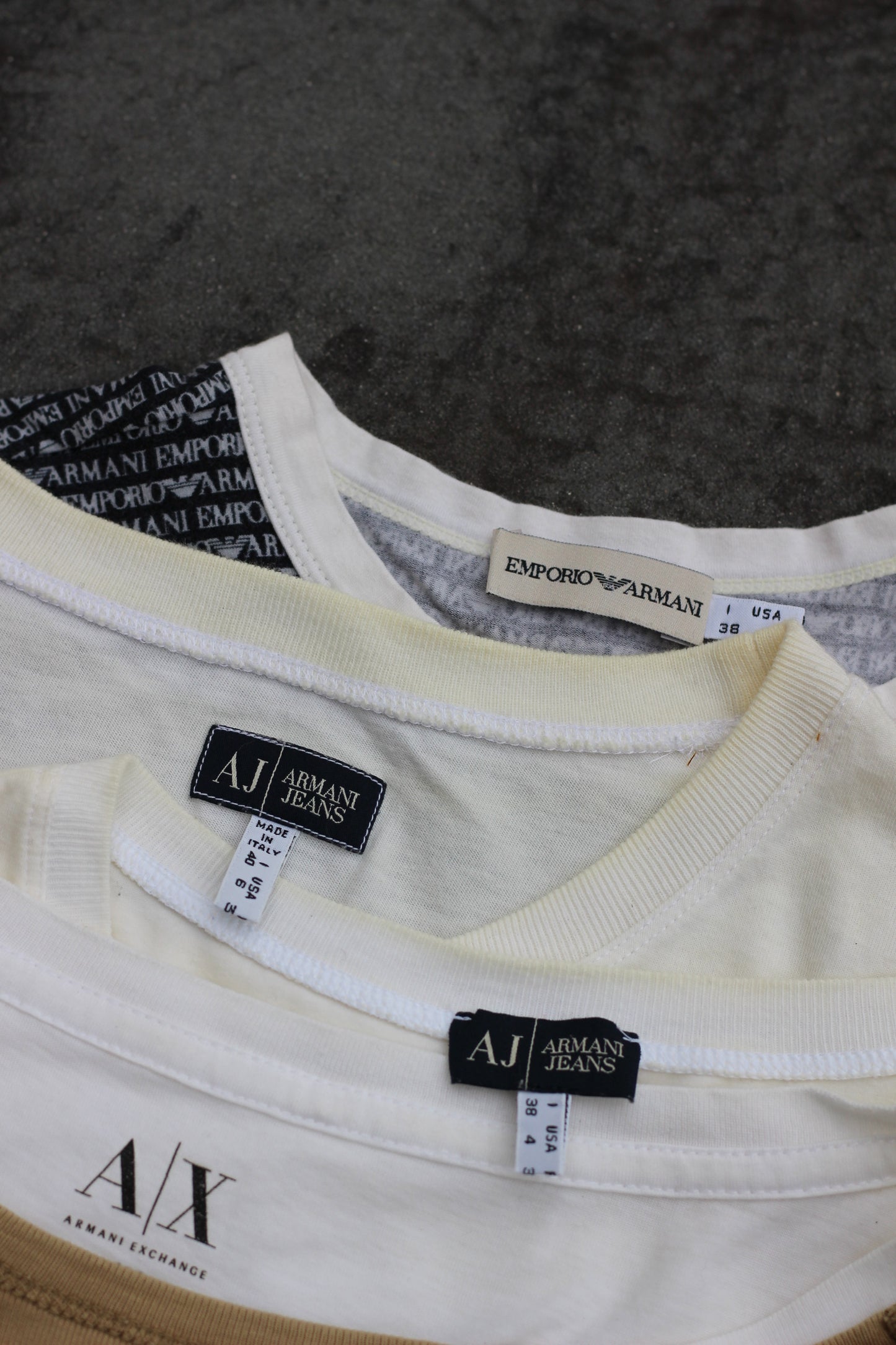 Y2K Style Armani T-Shirt x11点