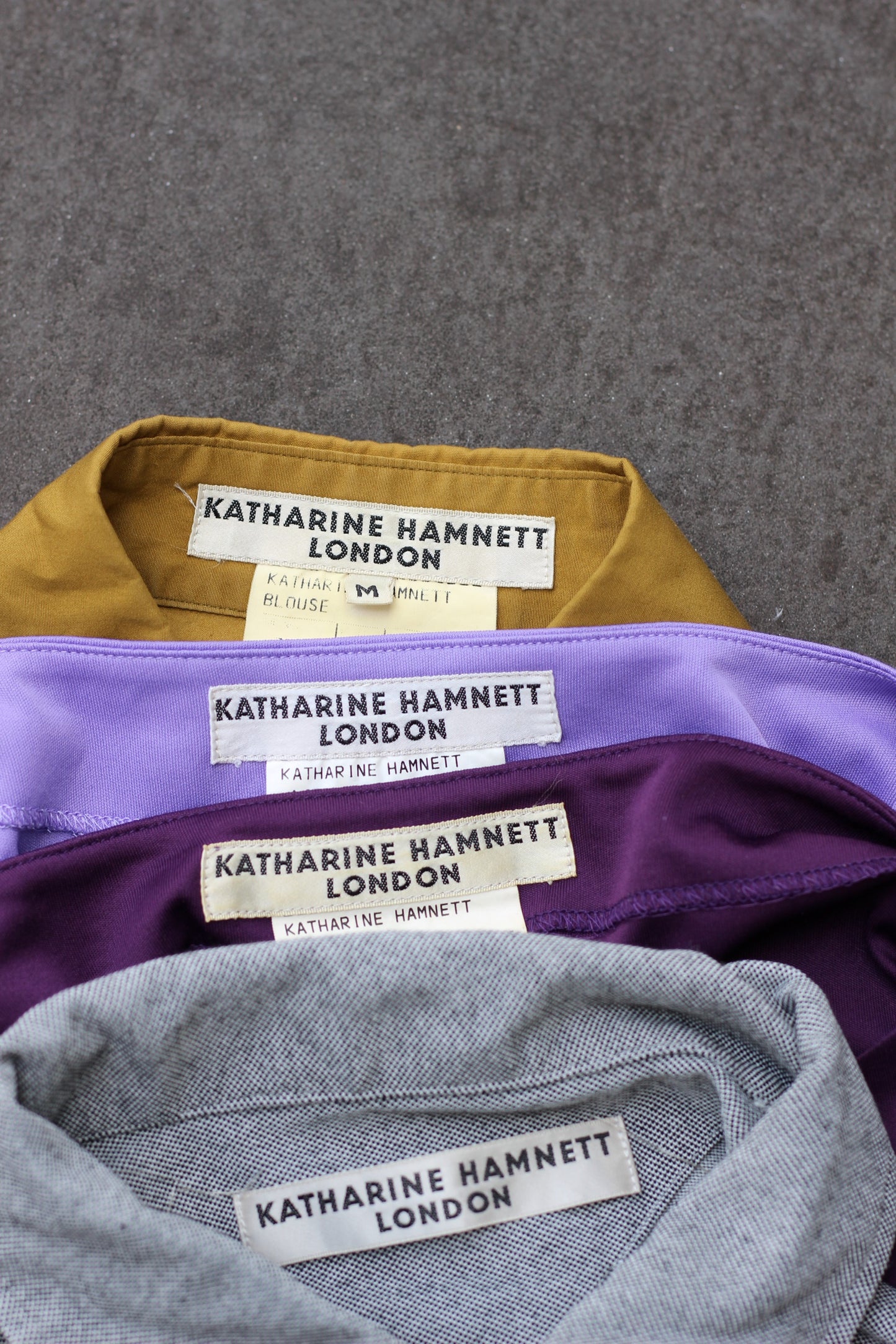 90's 00's Y2K Style Katharine Hamnett London x4点