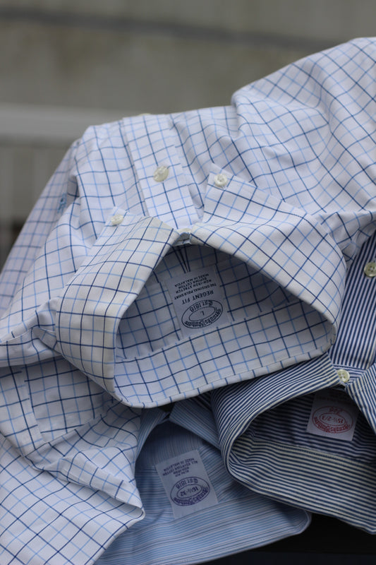 Men's Brooks Brothers Long Sleeve Shirt x3点