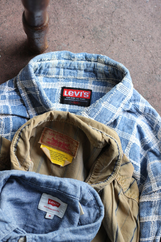 Men's Levi's Long Sleeve Shirt x4点