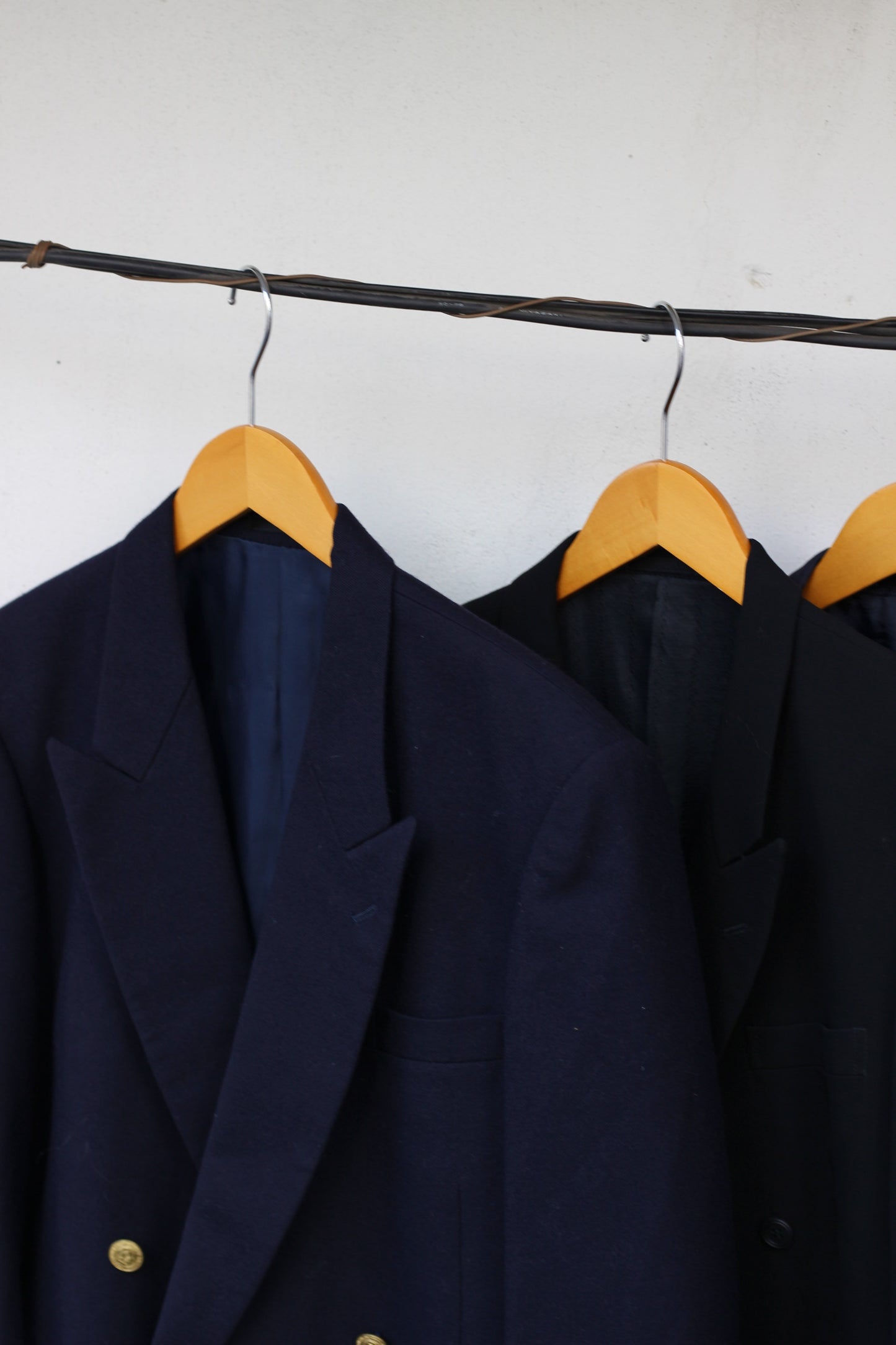 Men's Gold Button Blazer & Double Tailored Jacket x5点