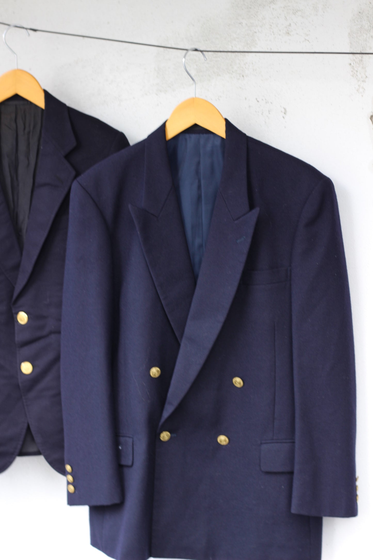 Men's Gold Button Blazer & Double Tailored Jacket x5点