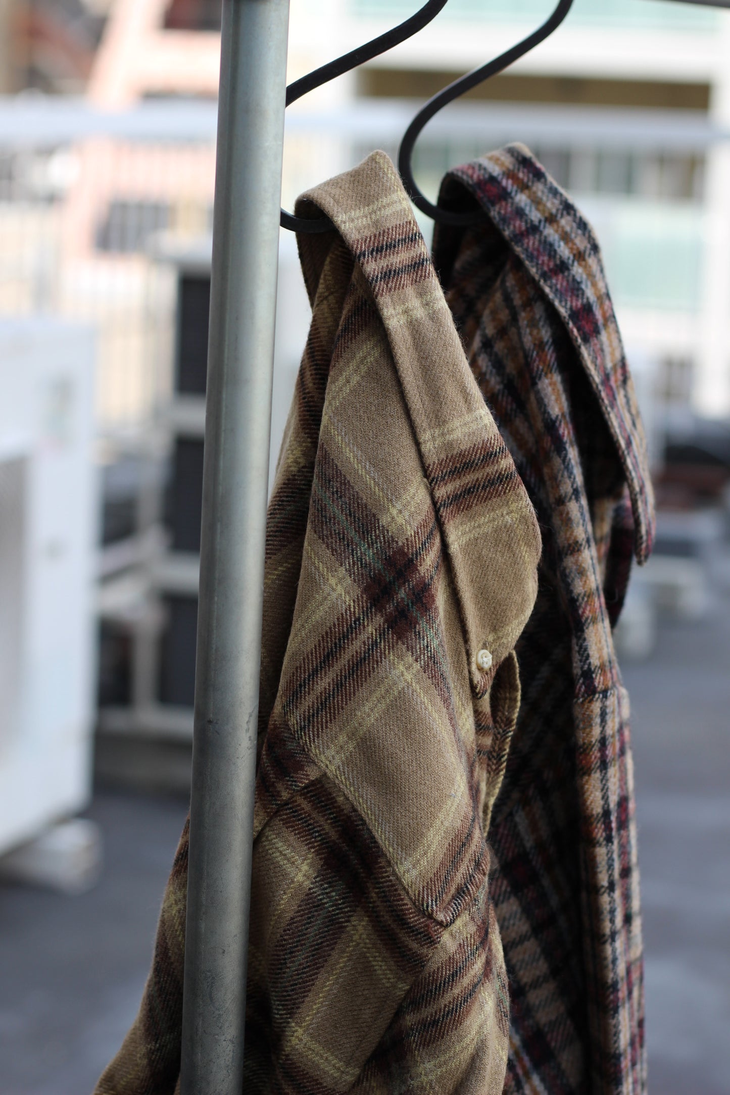 Men's Sand Check Flannel Shirt x7点
