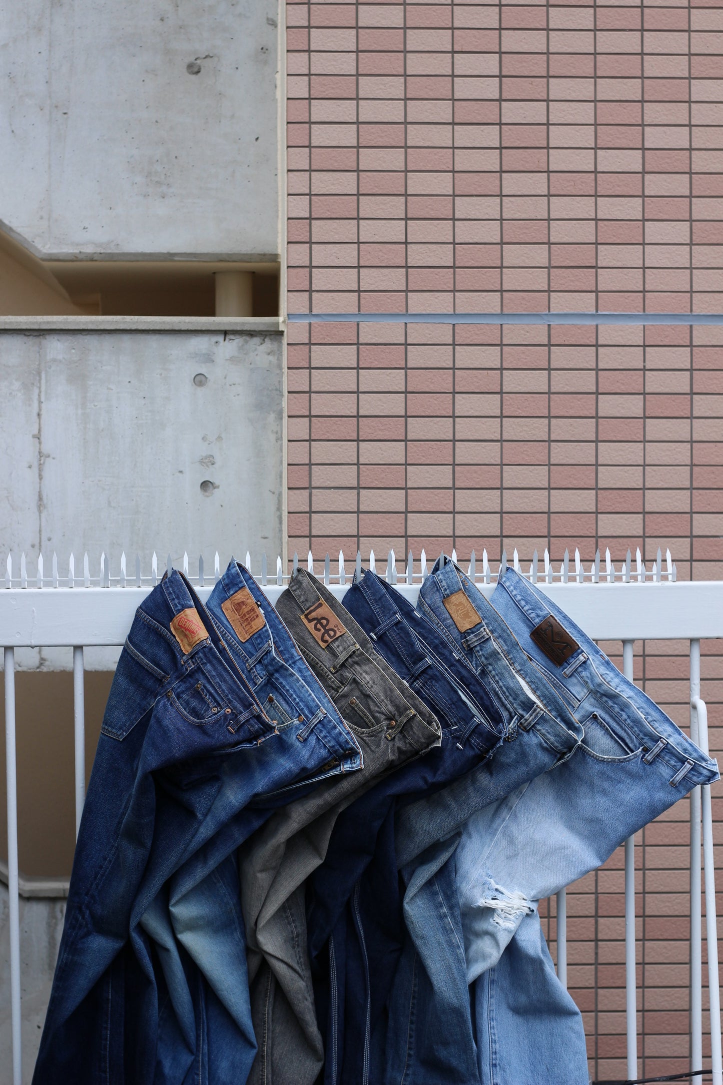 Brand denim pants x6点