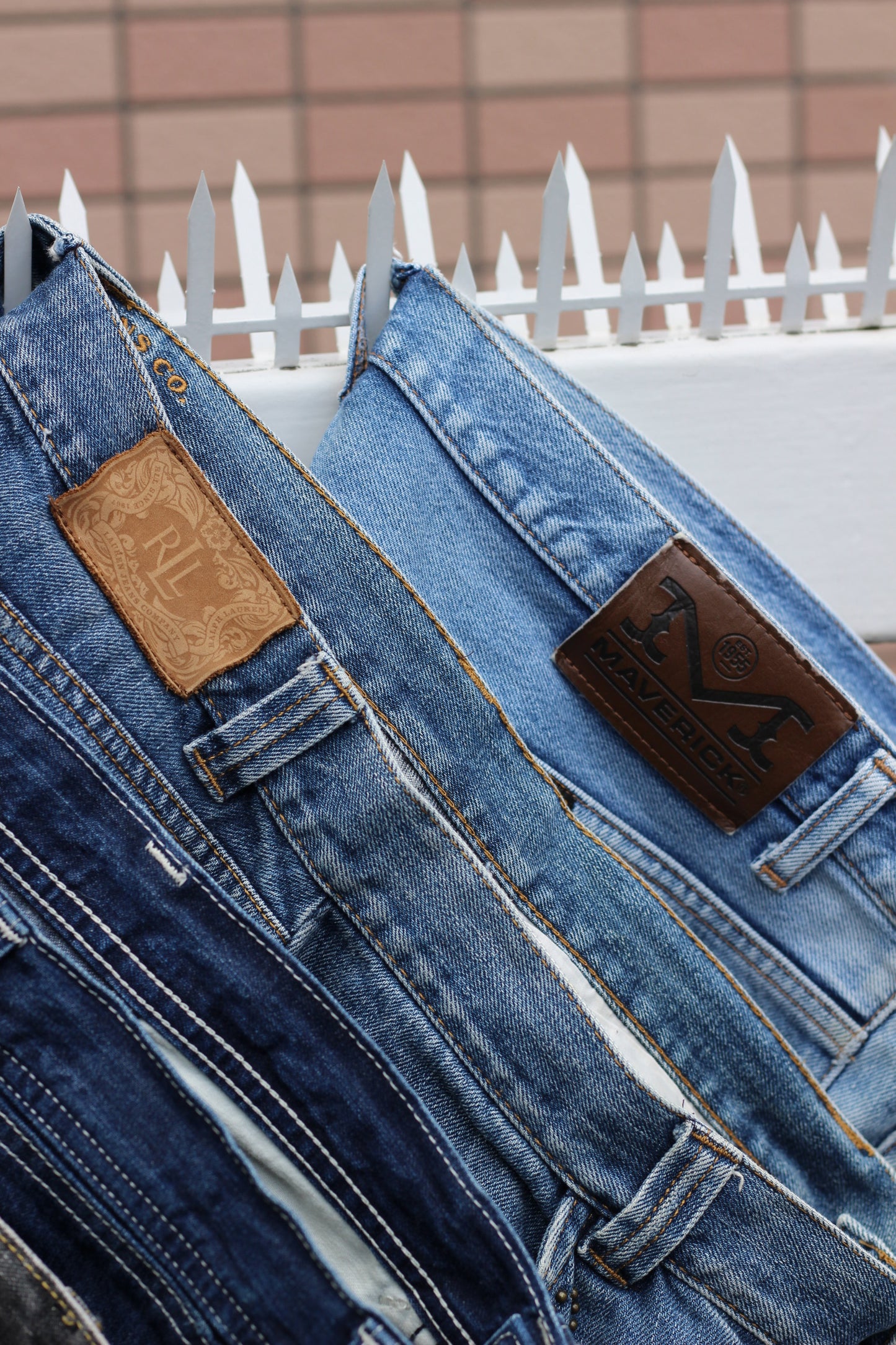 Brand denim pants x6点