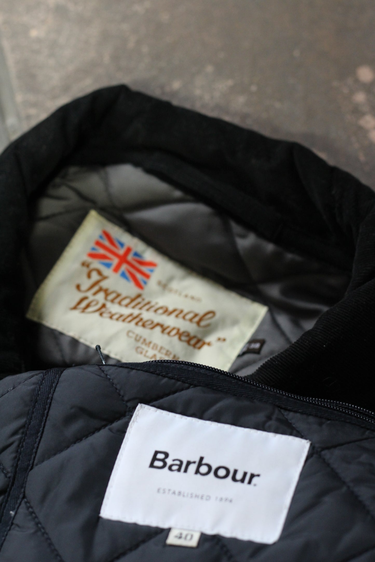 Barbour & Traditional Weatherwear Quilting Jacket x2点