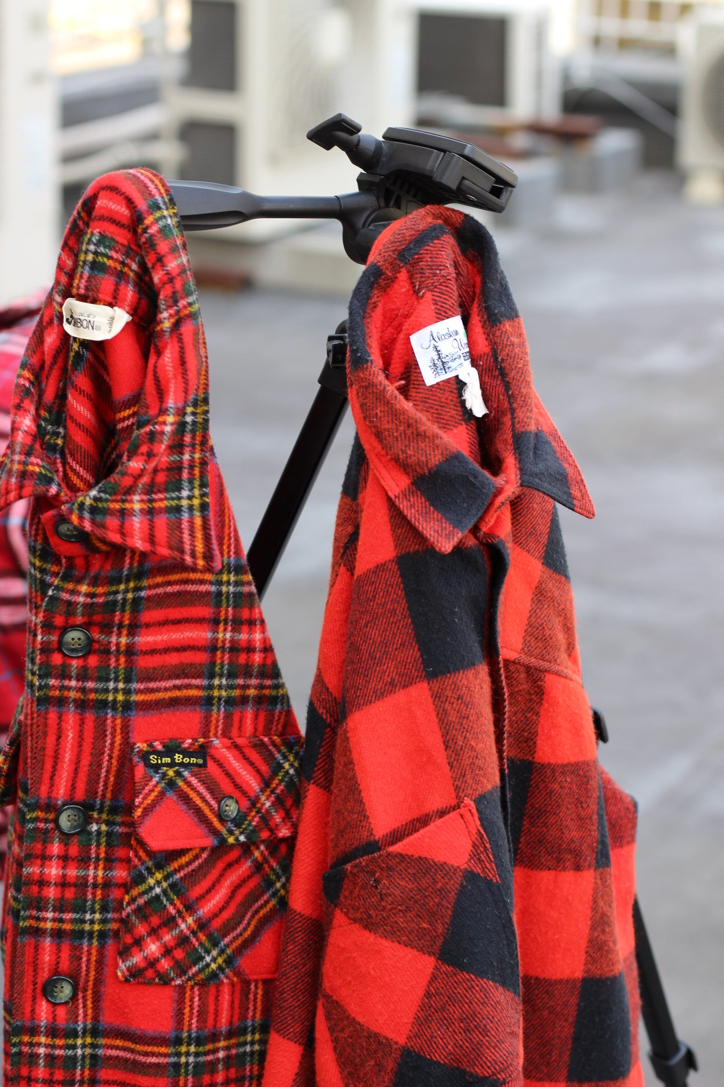 Men's Red Check Flannel Shirt x8点