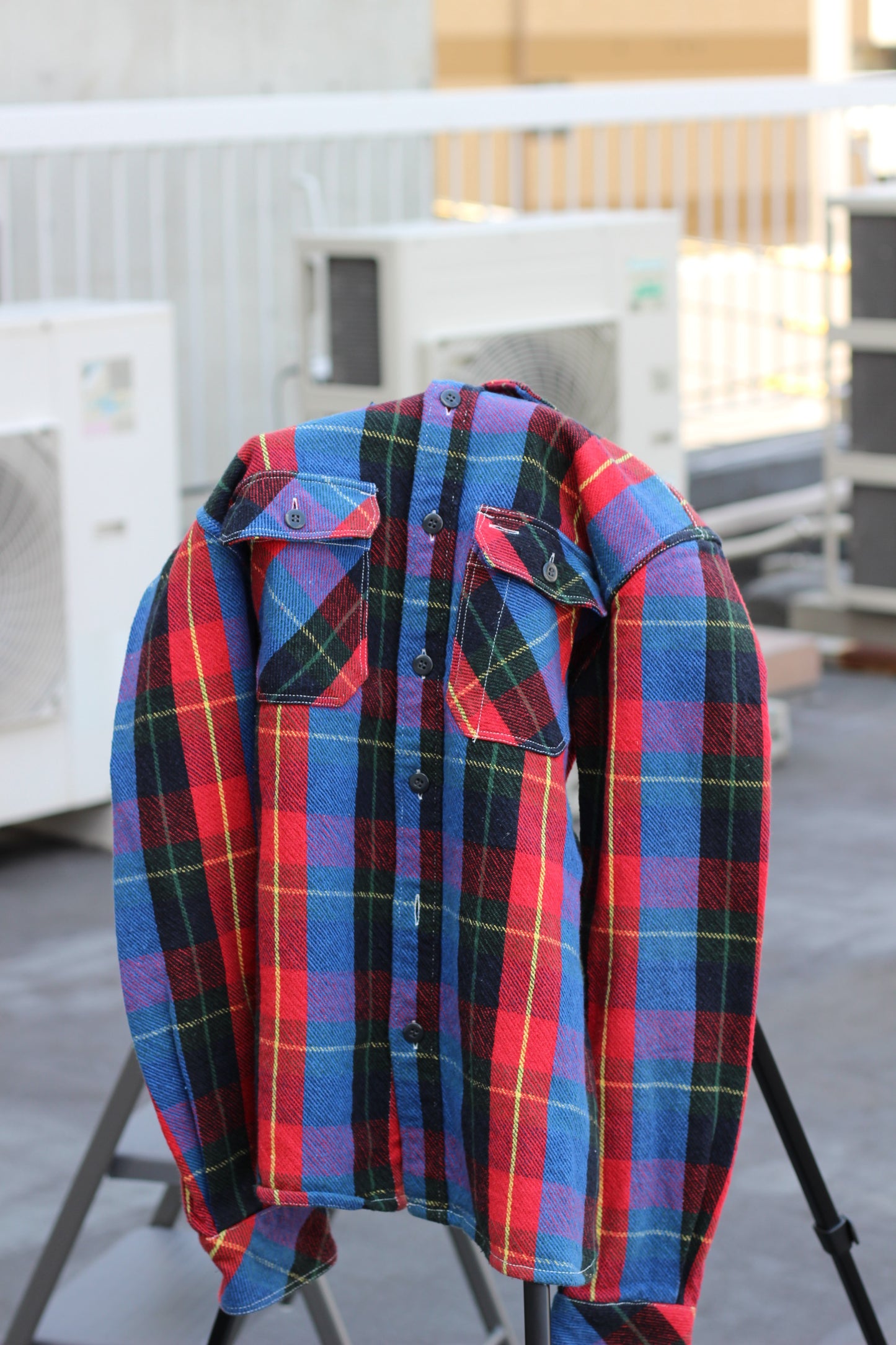 Men's Red Check Flannel Shirt x8点