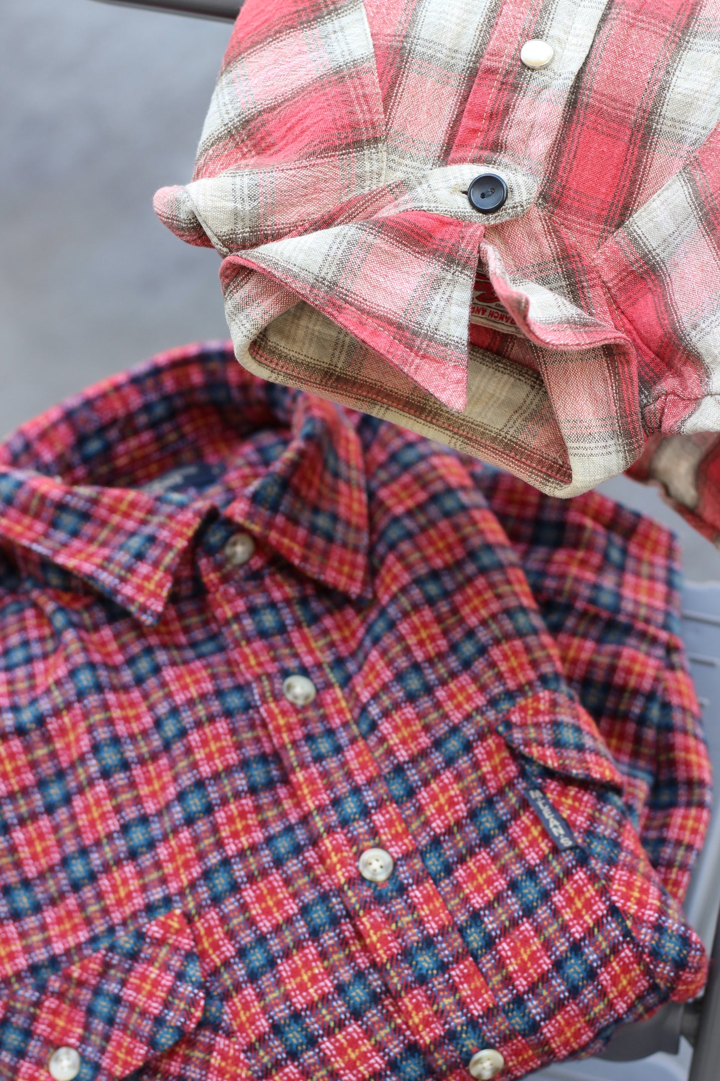 Men's Red Check Flannel Shirt x8点