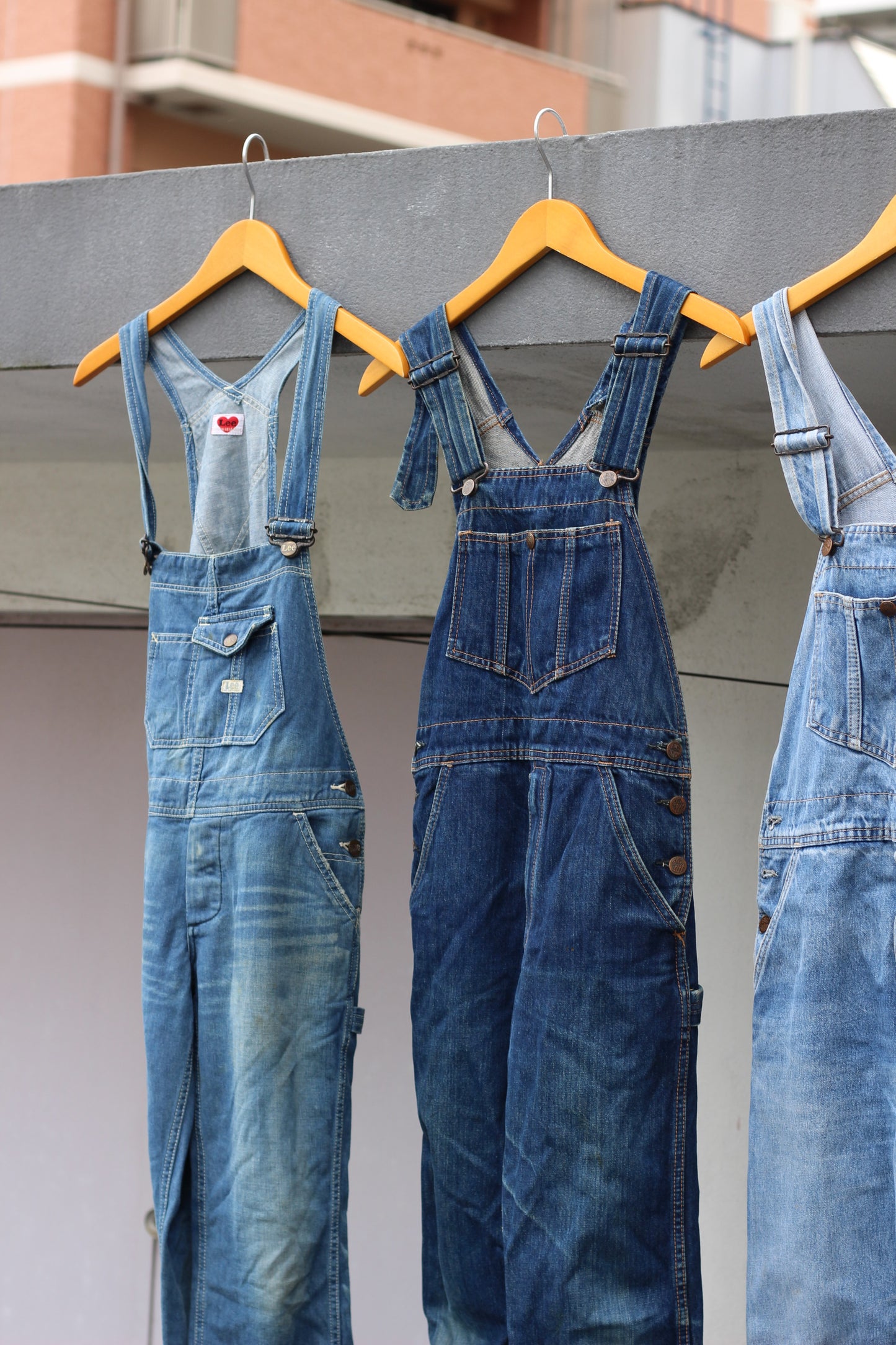 Denim overalls x6点