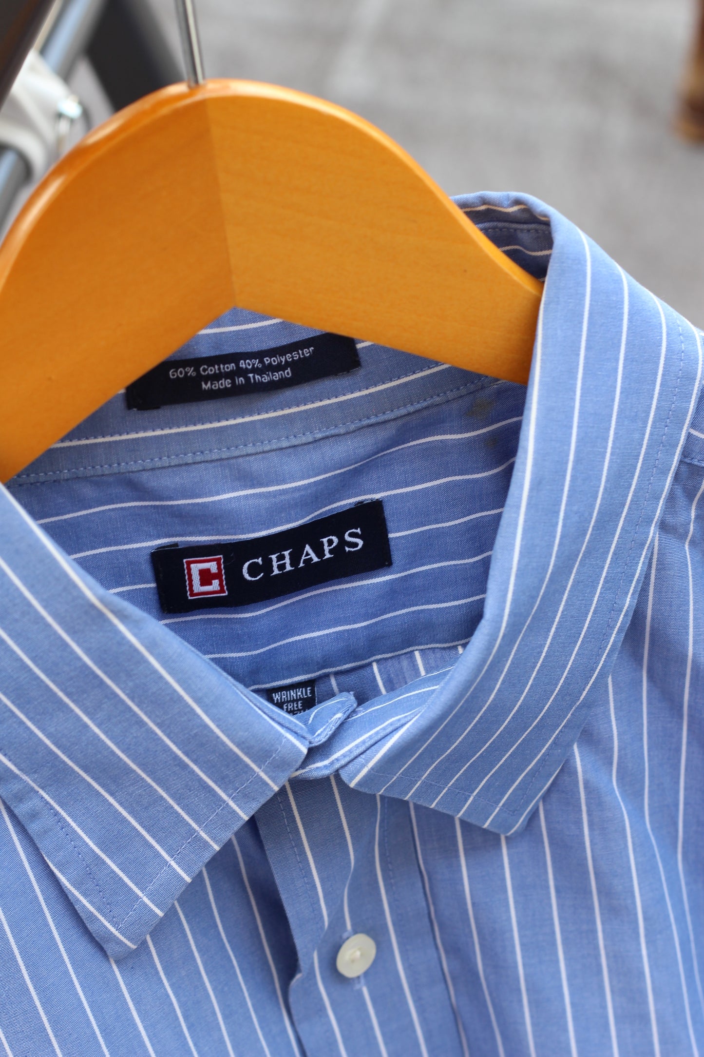 90's CHAPS Ralph Lauren Stripe Long Sleeve Shirt set x2点