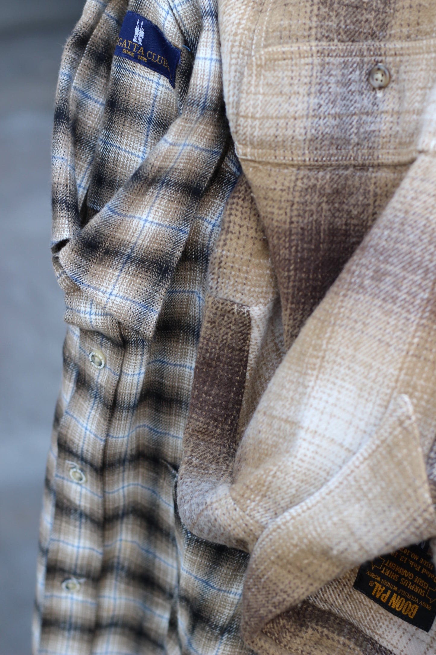 Men's Ombre Check Shirt x11点