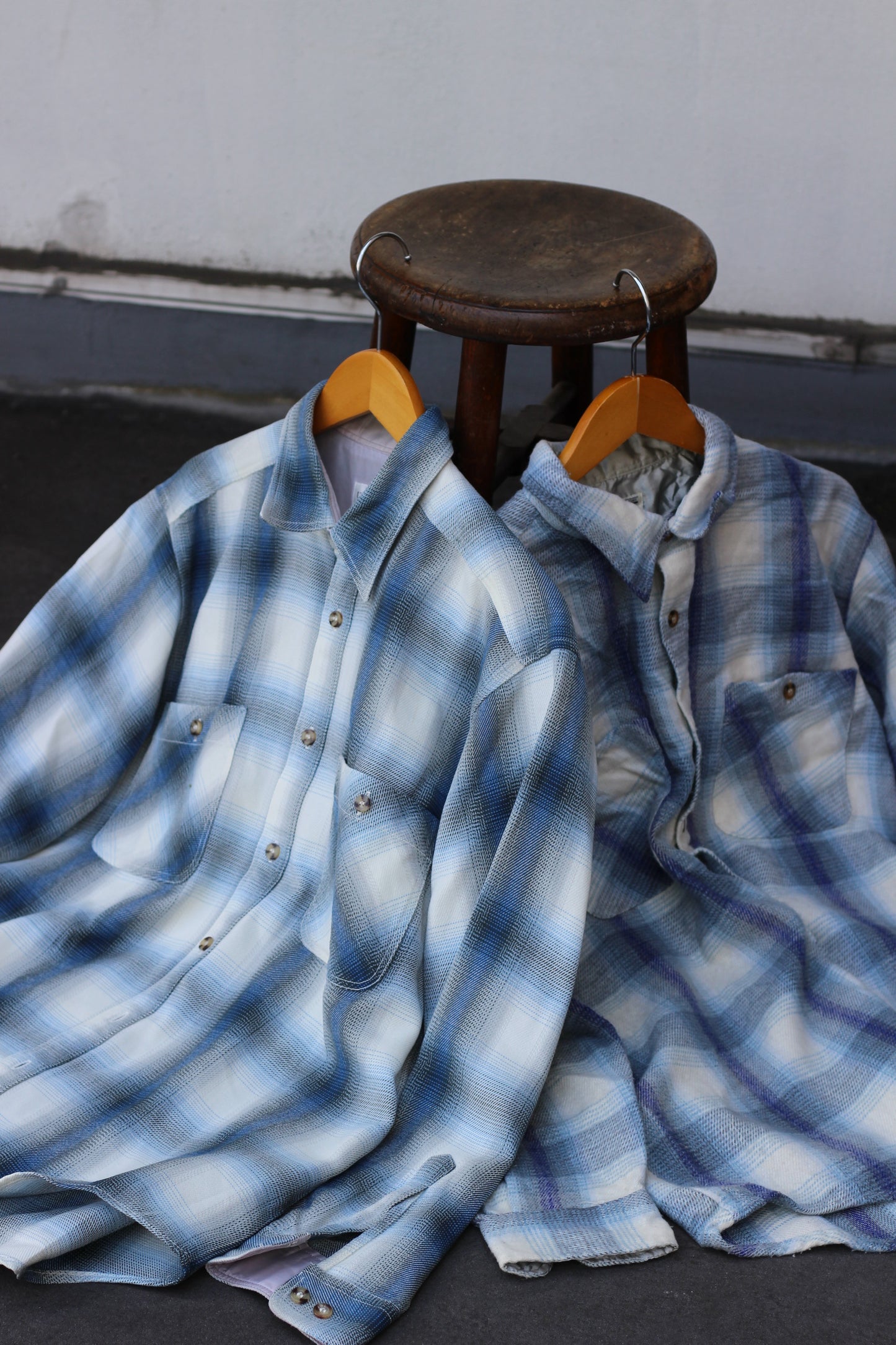 Men's Ombre Check Shirt x11点