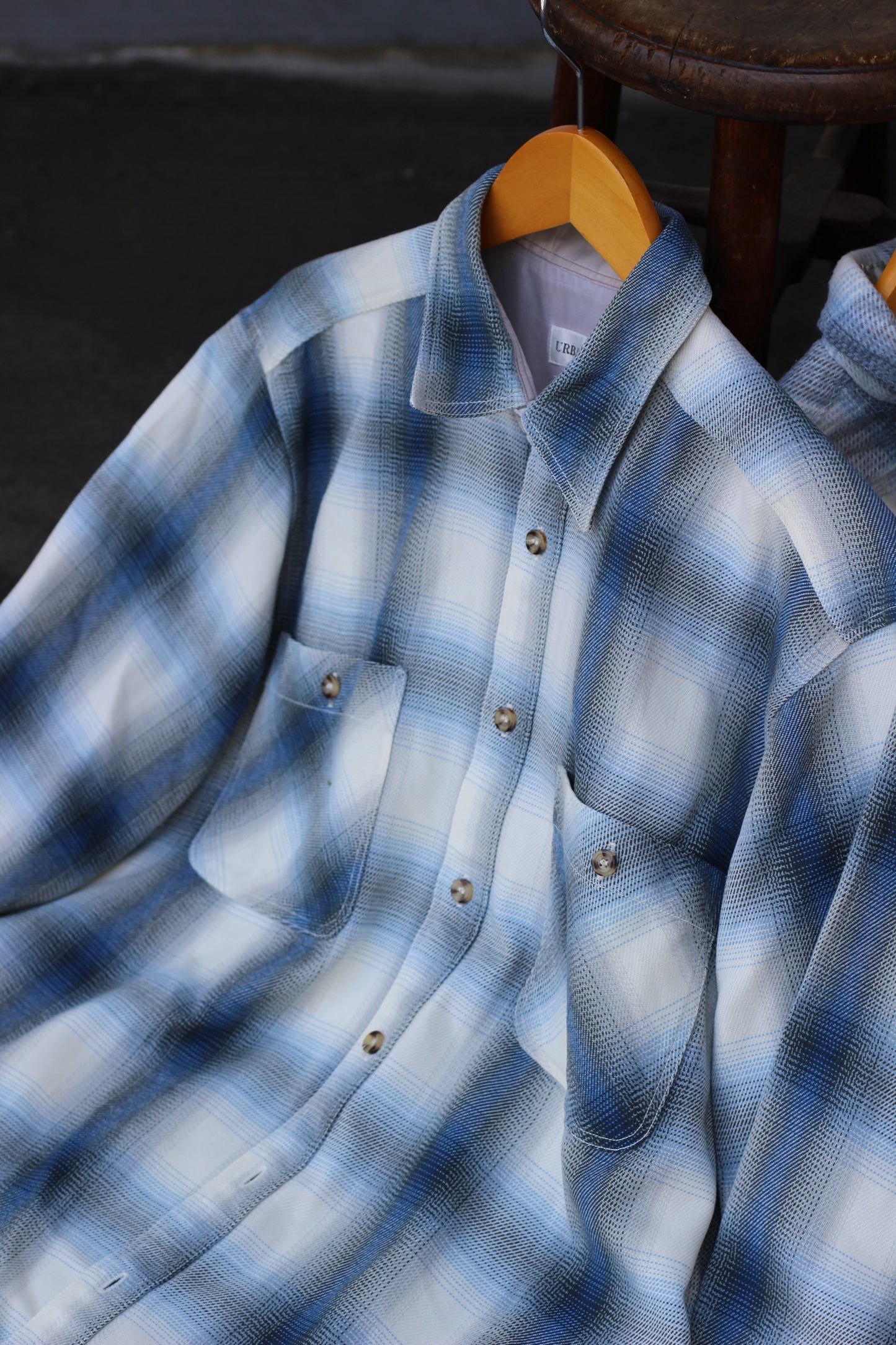 Men's Ombre Check Shirt x11点