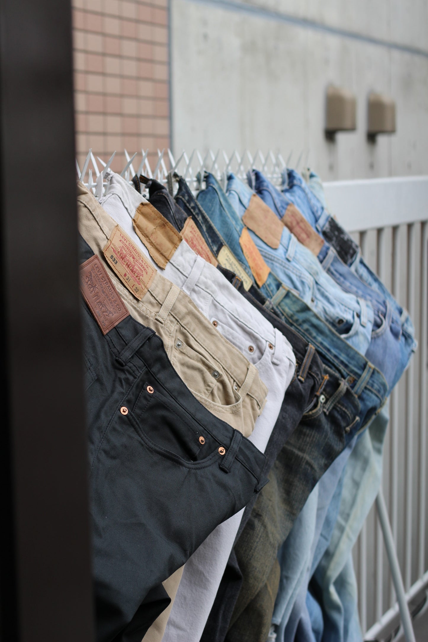 Levi's denim & chino pants x10点