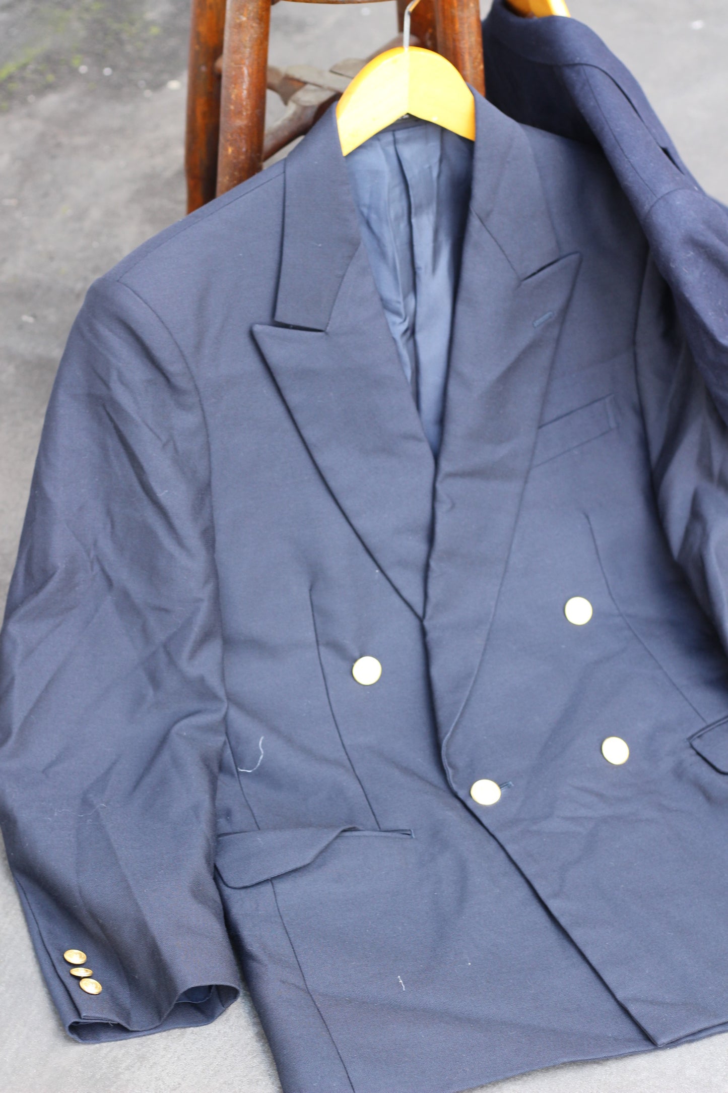90's Ralph Lauren & American Traditional Style Gold Button Tailored Jacket x4点