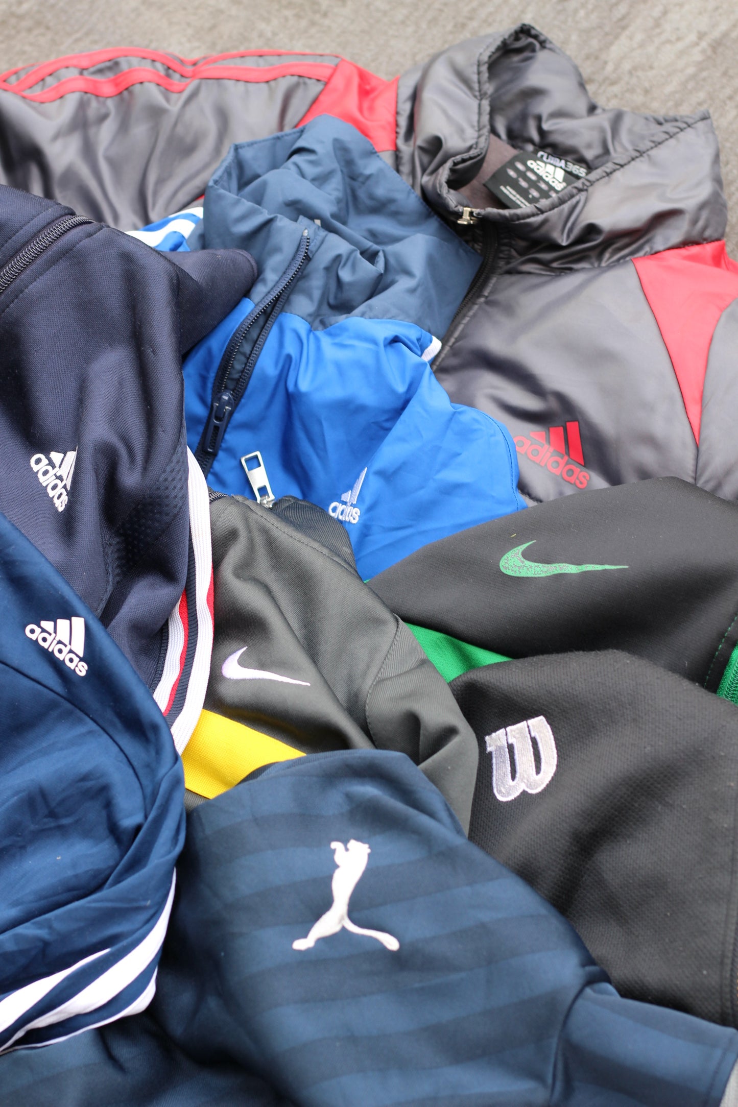 Nike & Adidas Track Jacket x8点