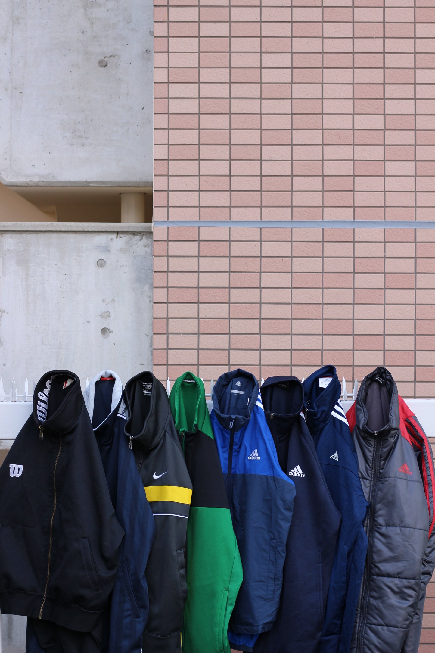 Nike & Adidas Track Jacket x8点
