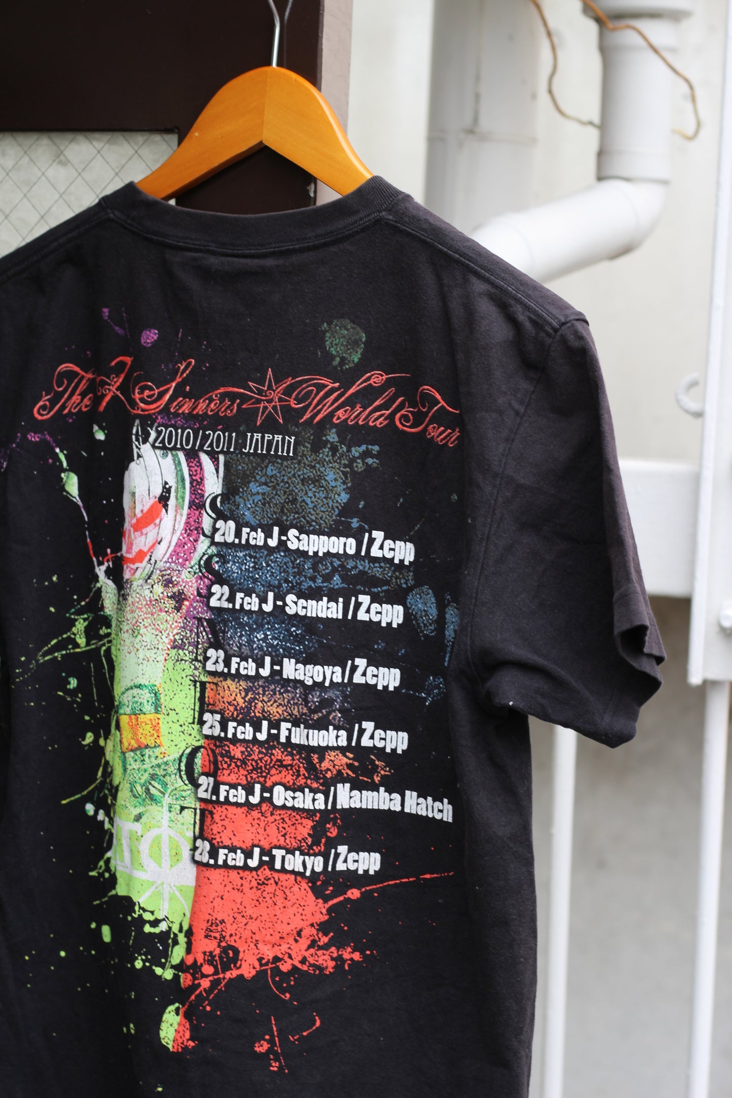 00's Sonic Youth & Metallica Men's Rock Band T-Shirt set x3点