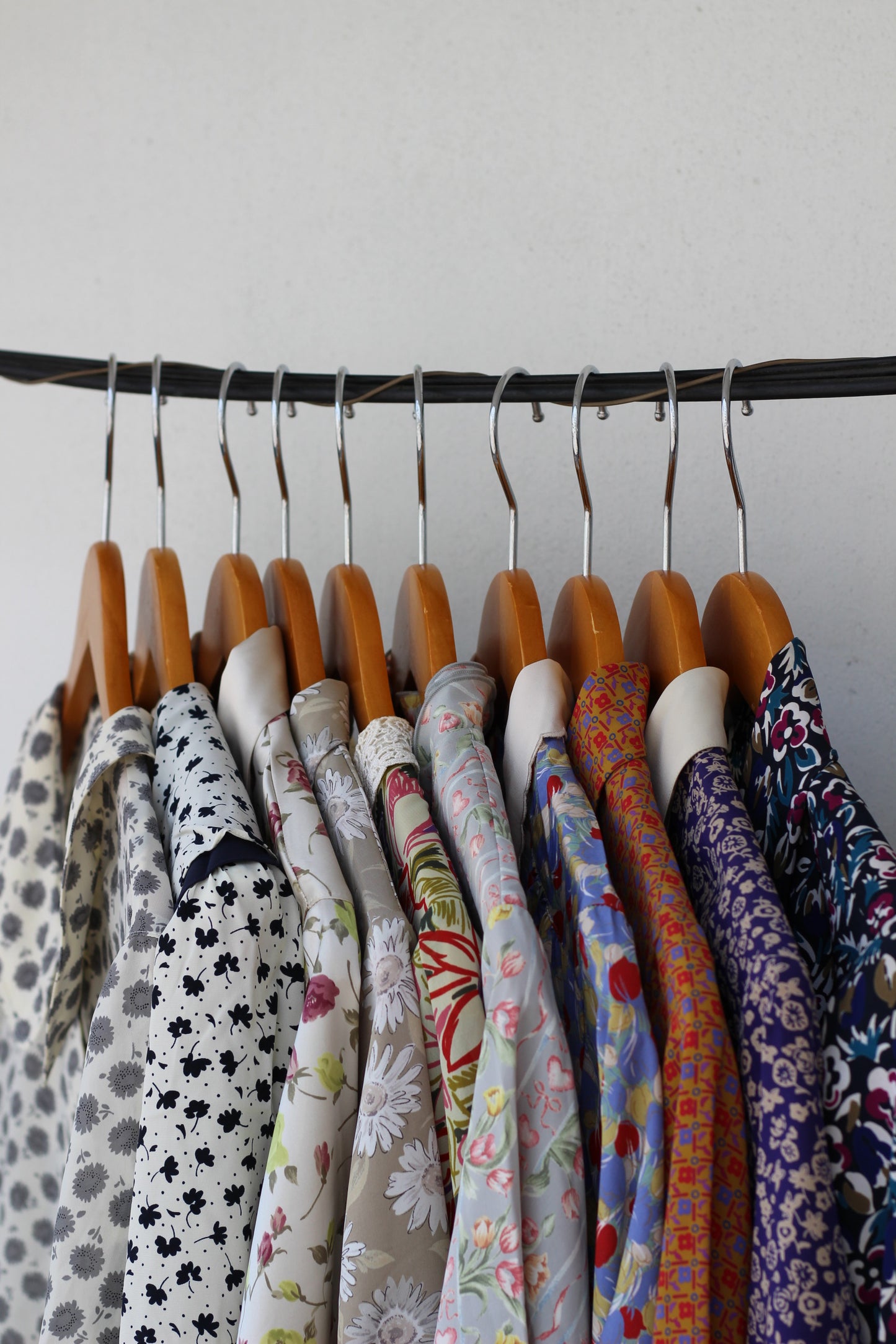 Vintage Flower Long Sleeve Blouse x10点