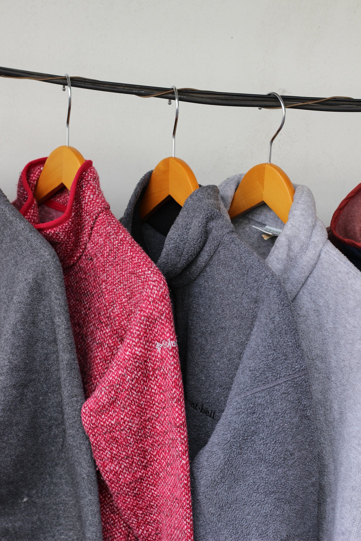 Outdoor brand fleece jacket x5点