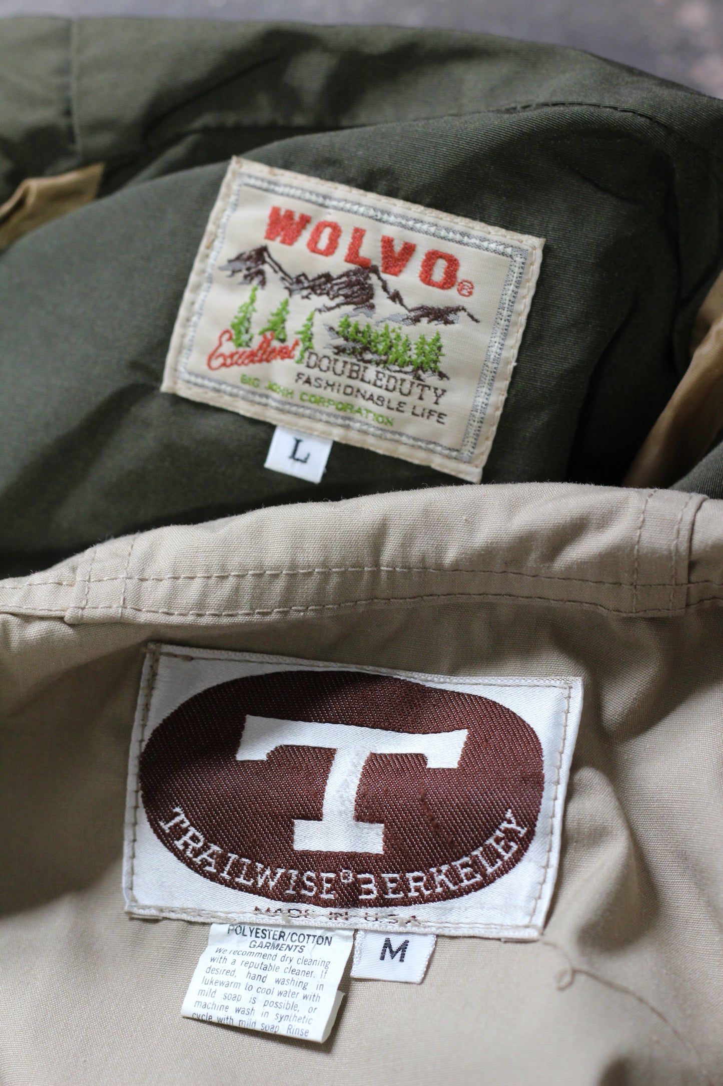 Made In USA Men's Vintage Mountain Parka x2点