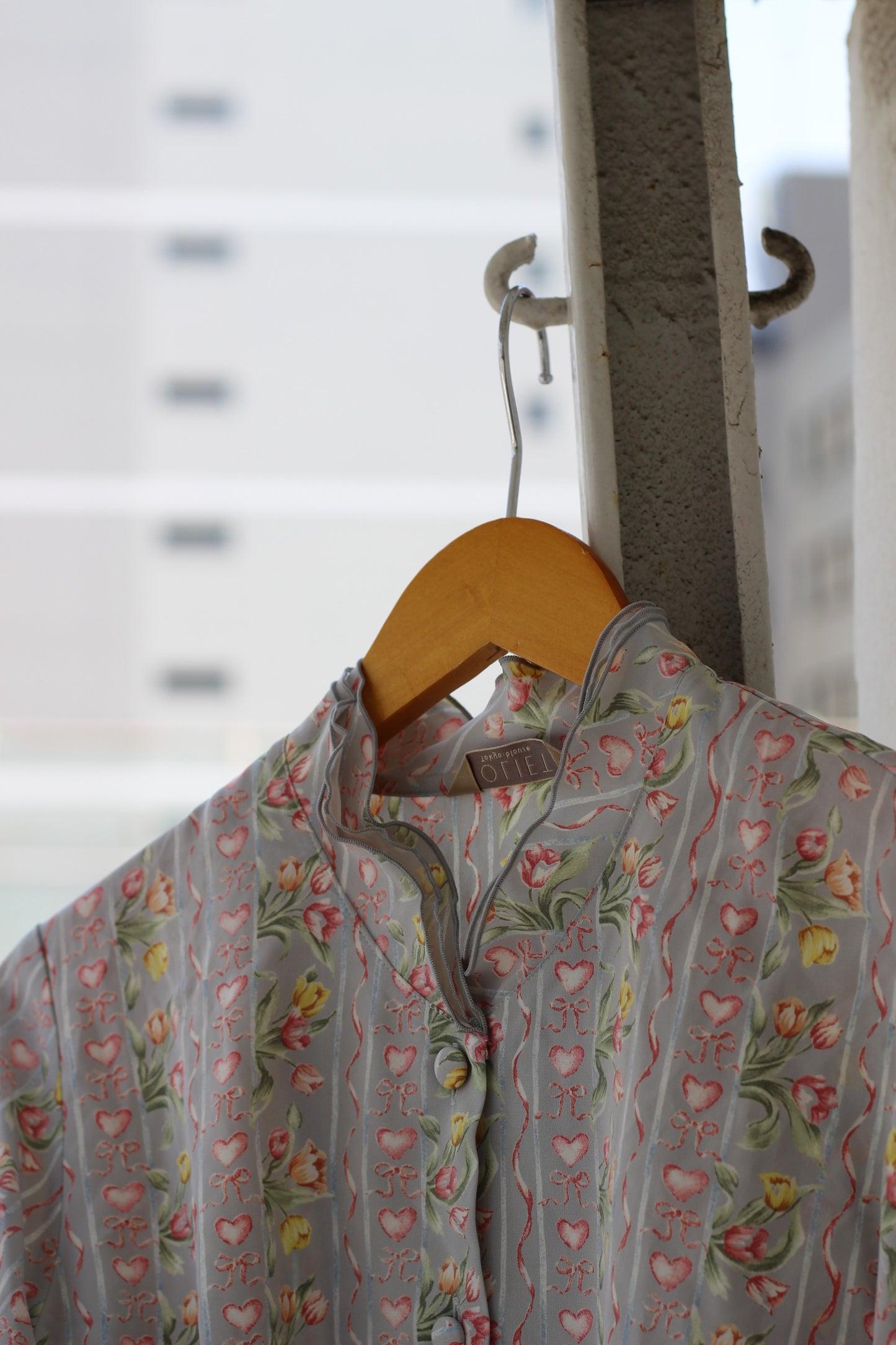 Vintage Flower Long Sleeve Blouse x10点