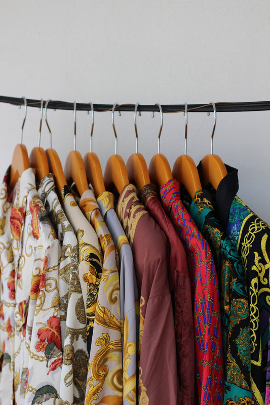 Vintage Baroque Style Long Sleeve Blouse x10点