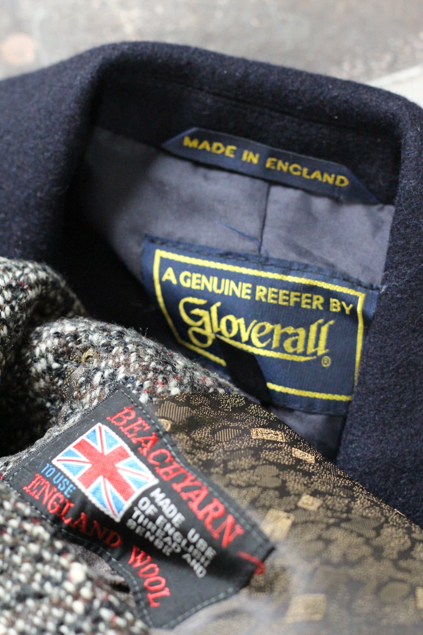 Made In UK Men's Vintage Wool Chester Coat x2点